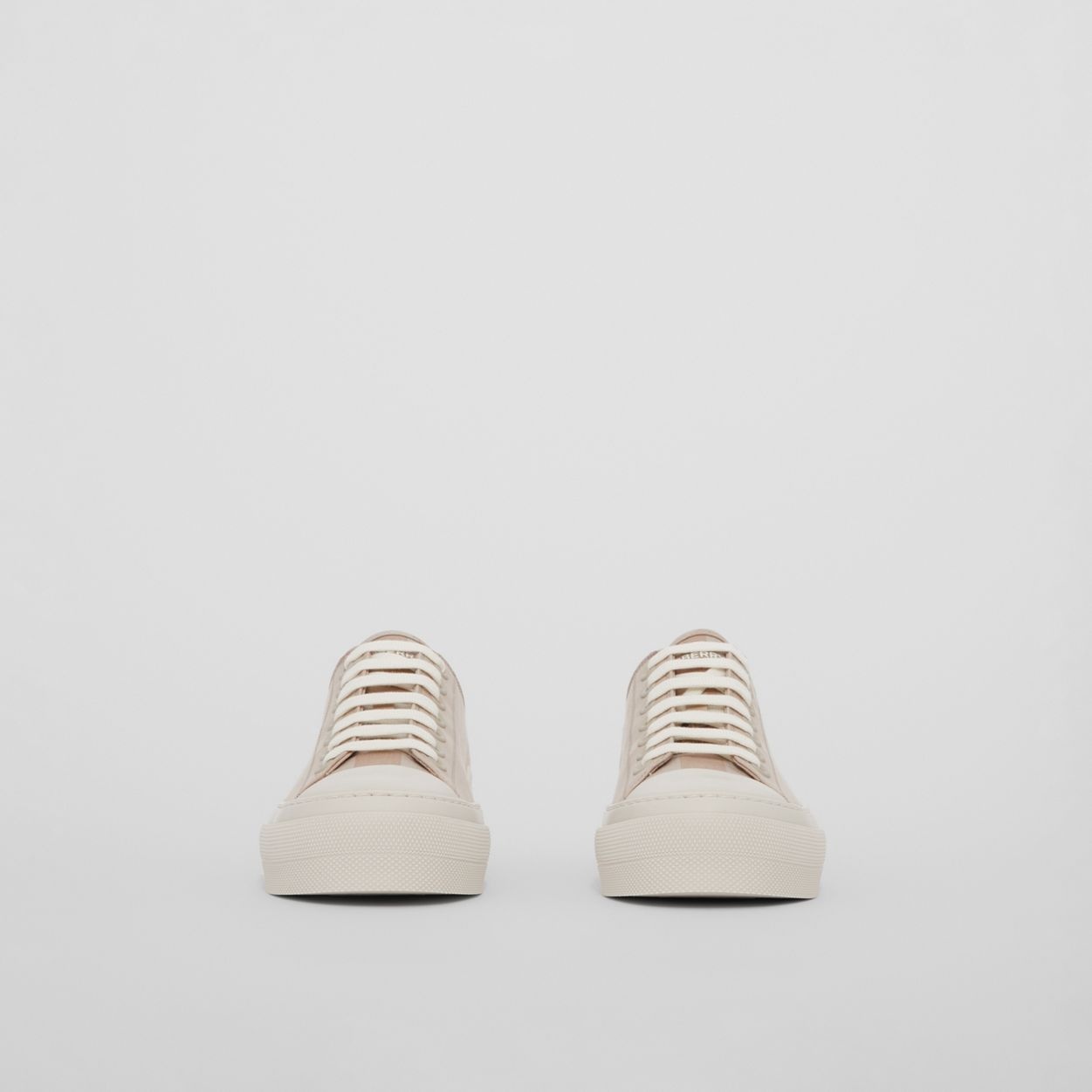 Check Cotton Sneakers - 4