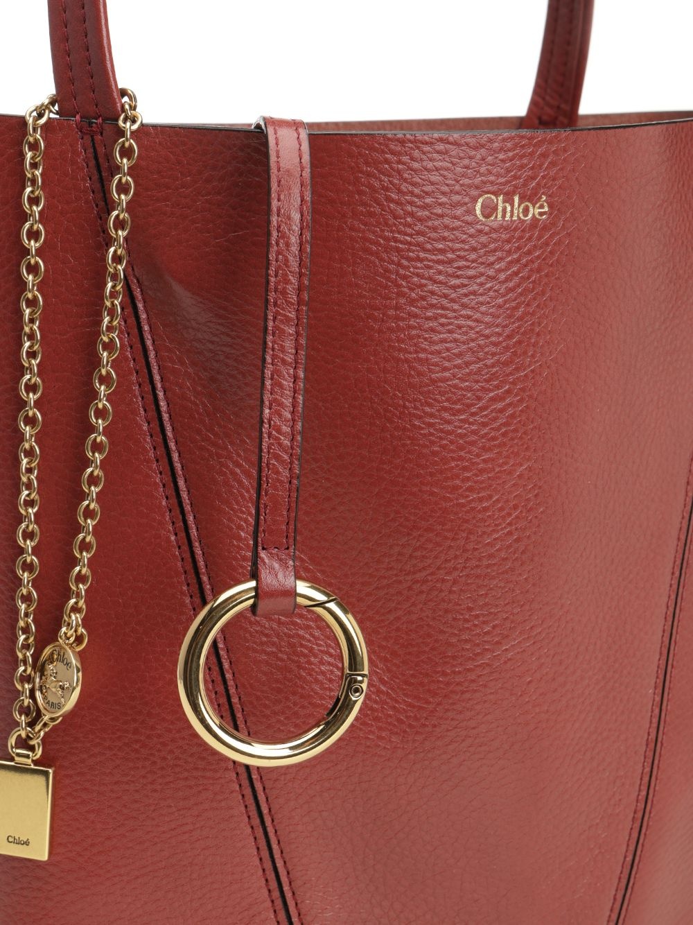 S811 - Chloe Spin Handbags Black - 5