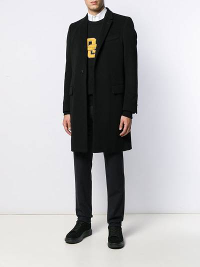 Dolce & Gabbana single-breasted tailored coat outlook