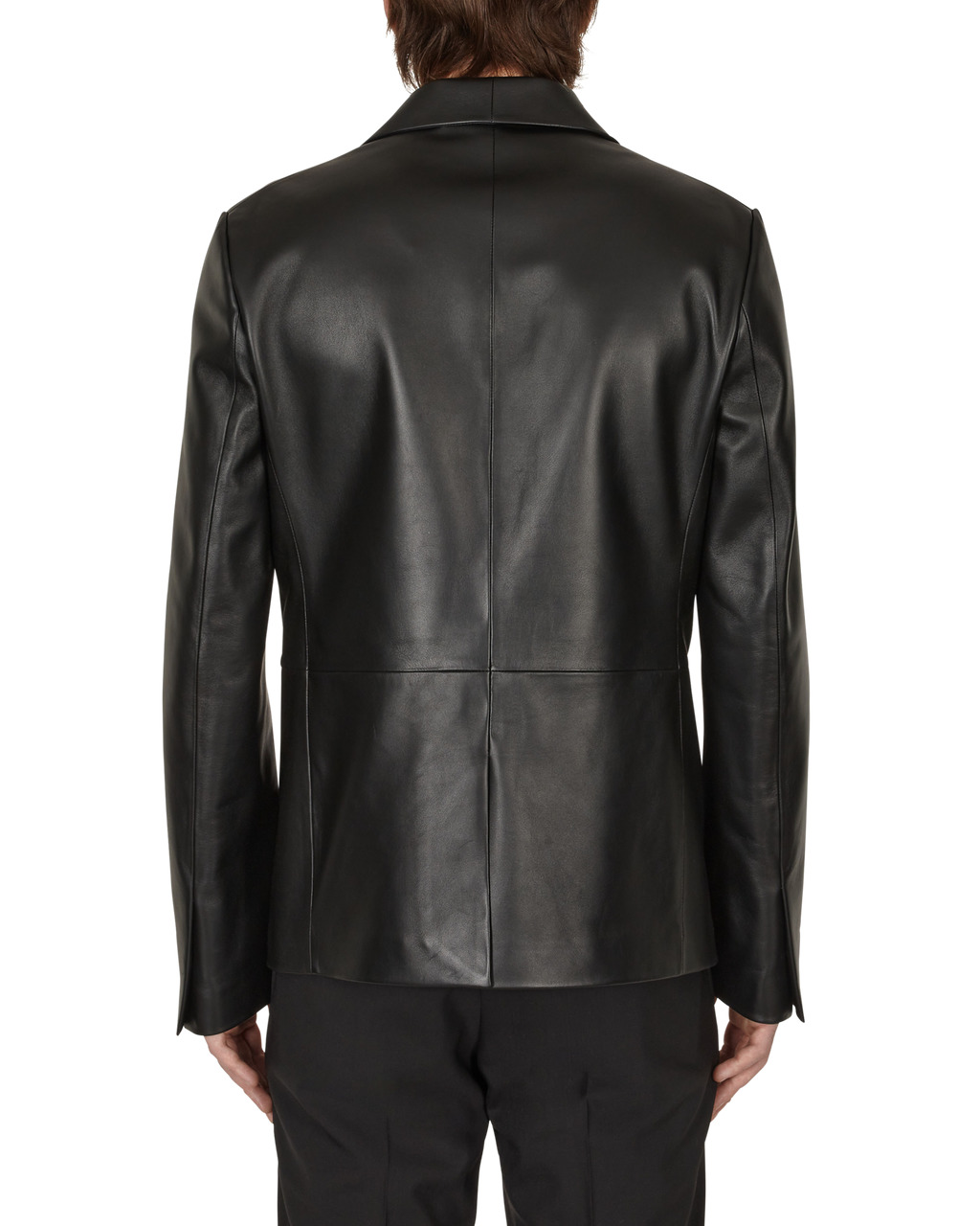 LEATHER BUCKLE BLAZER - 5