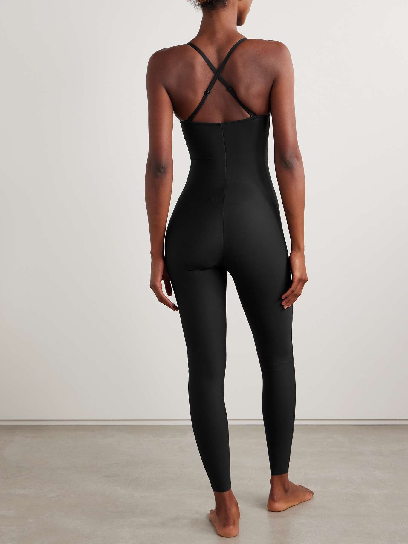 Push-Up Catsuit - Onyx Black - 6