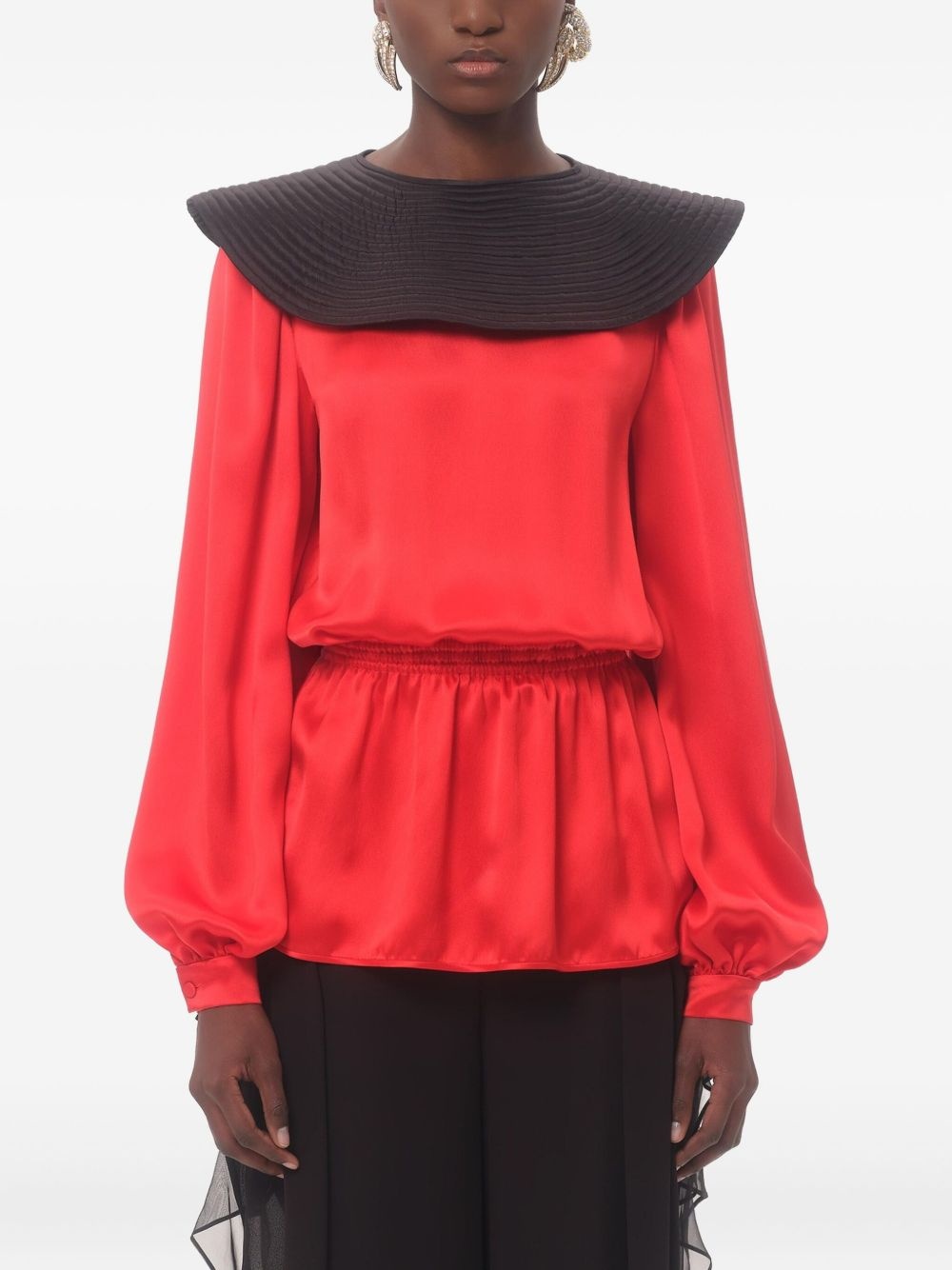 satin blouse - 3