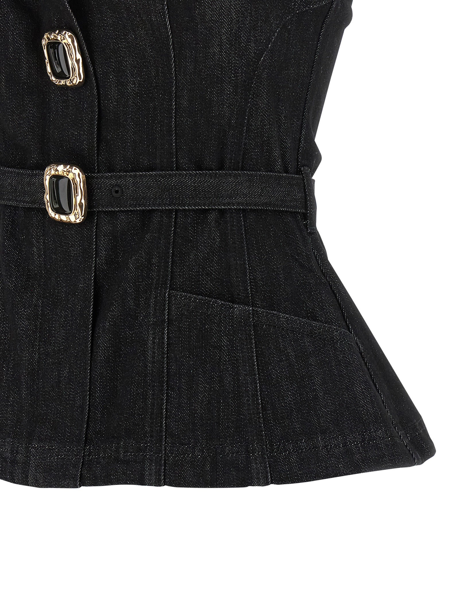 Bandeau Tops Black - 4
