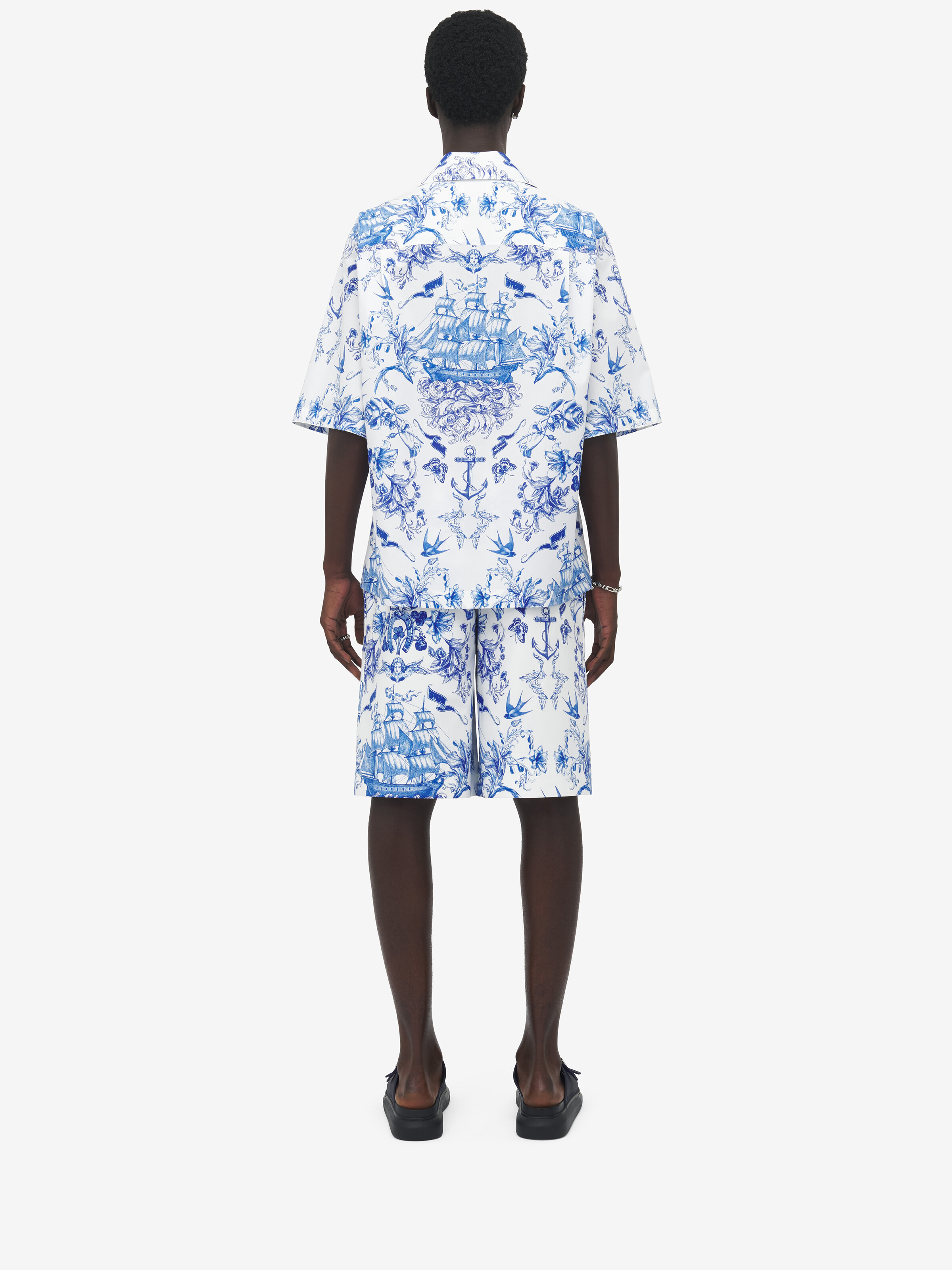 Sailor Tattoo Hawaiian Shirt - 5