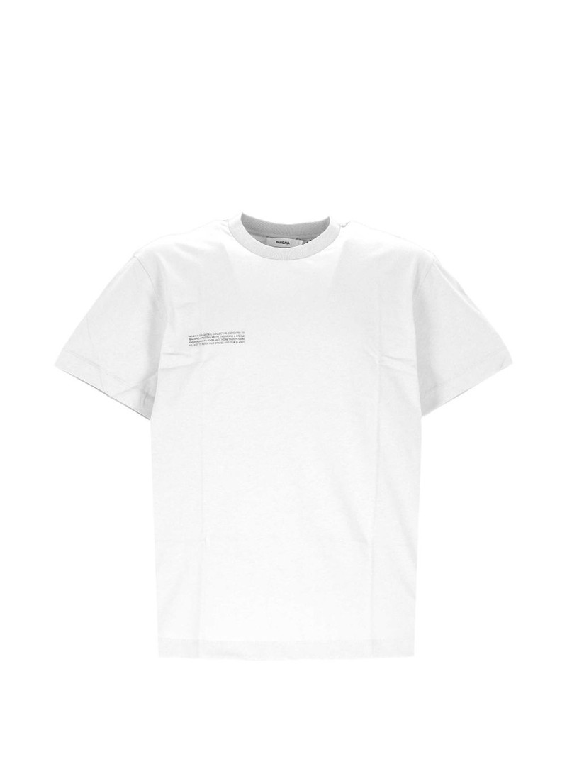 365 crewneck text-print cotton T-shirt 1