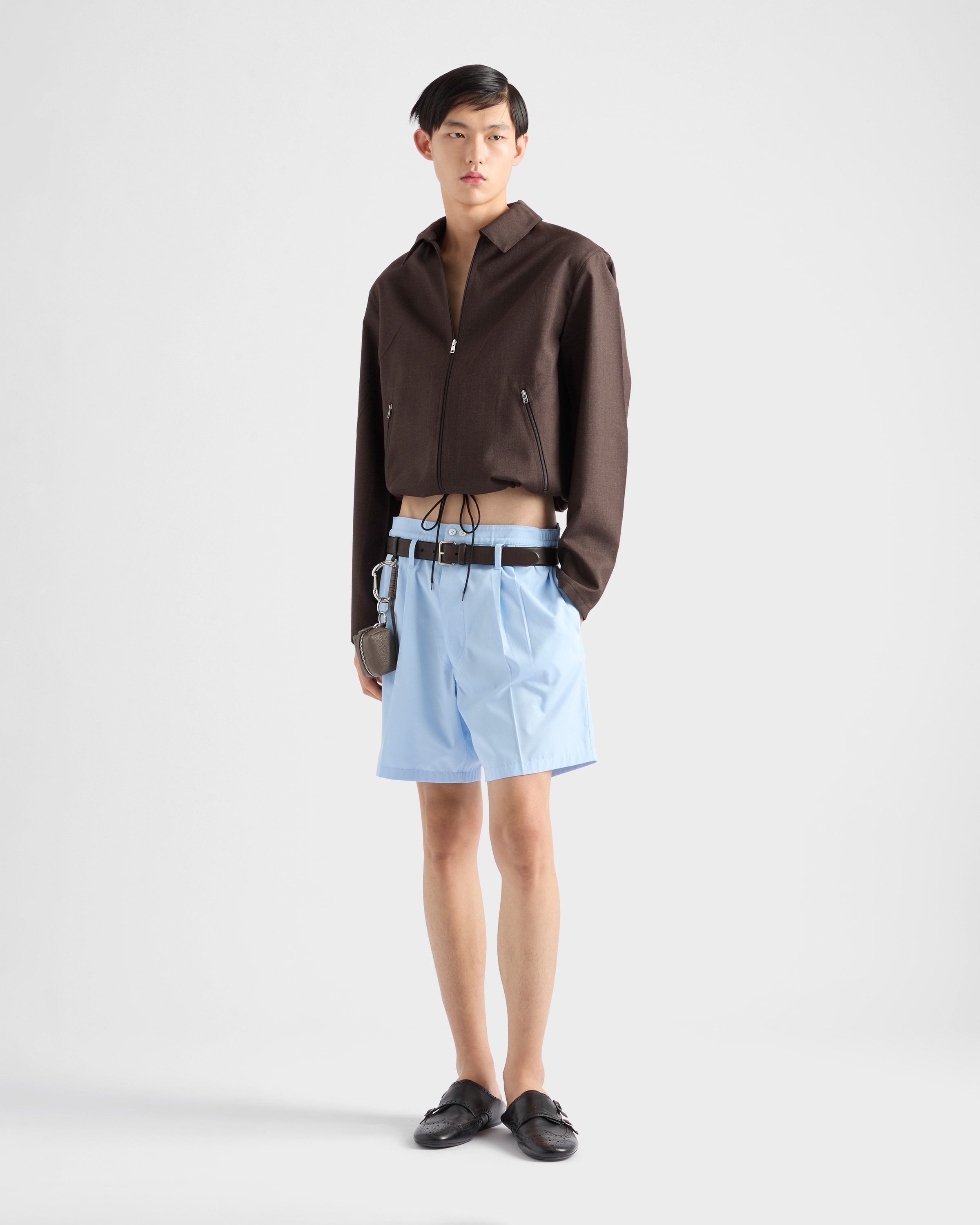 Mohair and silk blouson jacket - 2