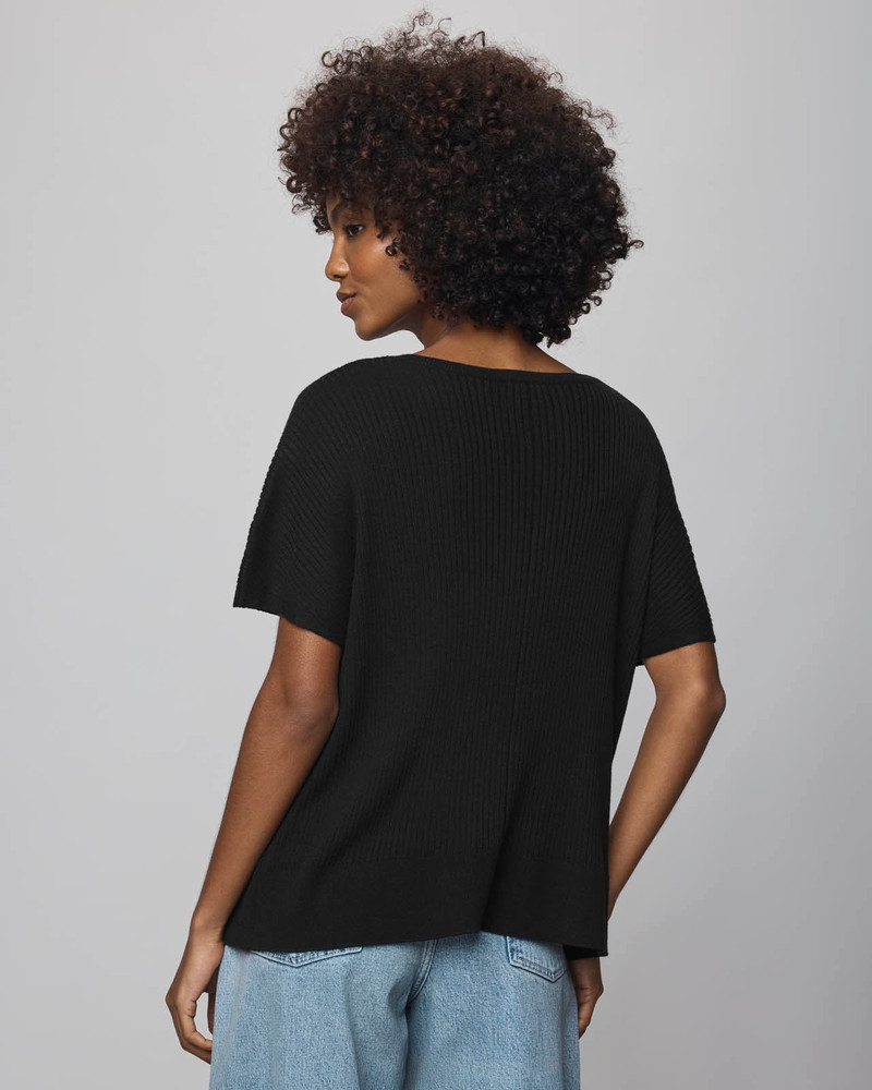 Georgie Cashblend Short Sleeve Sweater 6