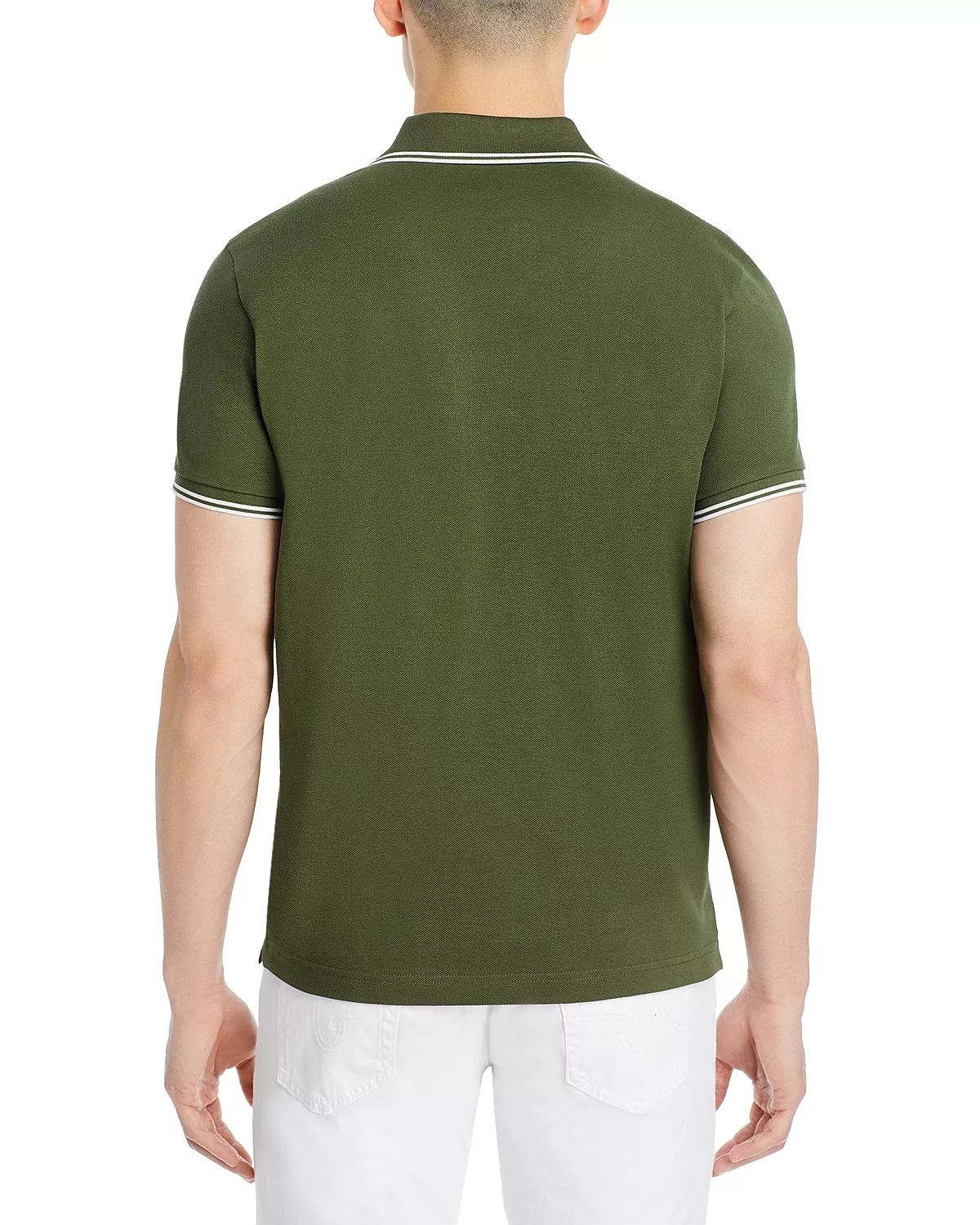 Tipped Short Sleeve Polo Shirt - 4