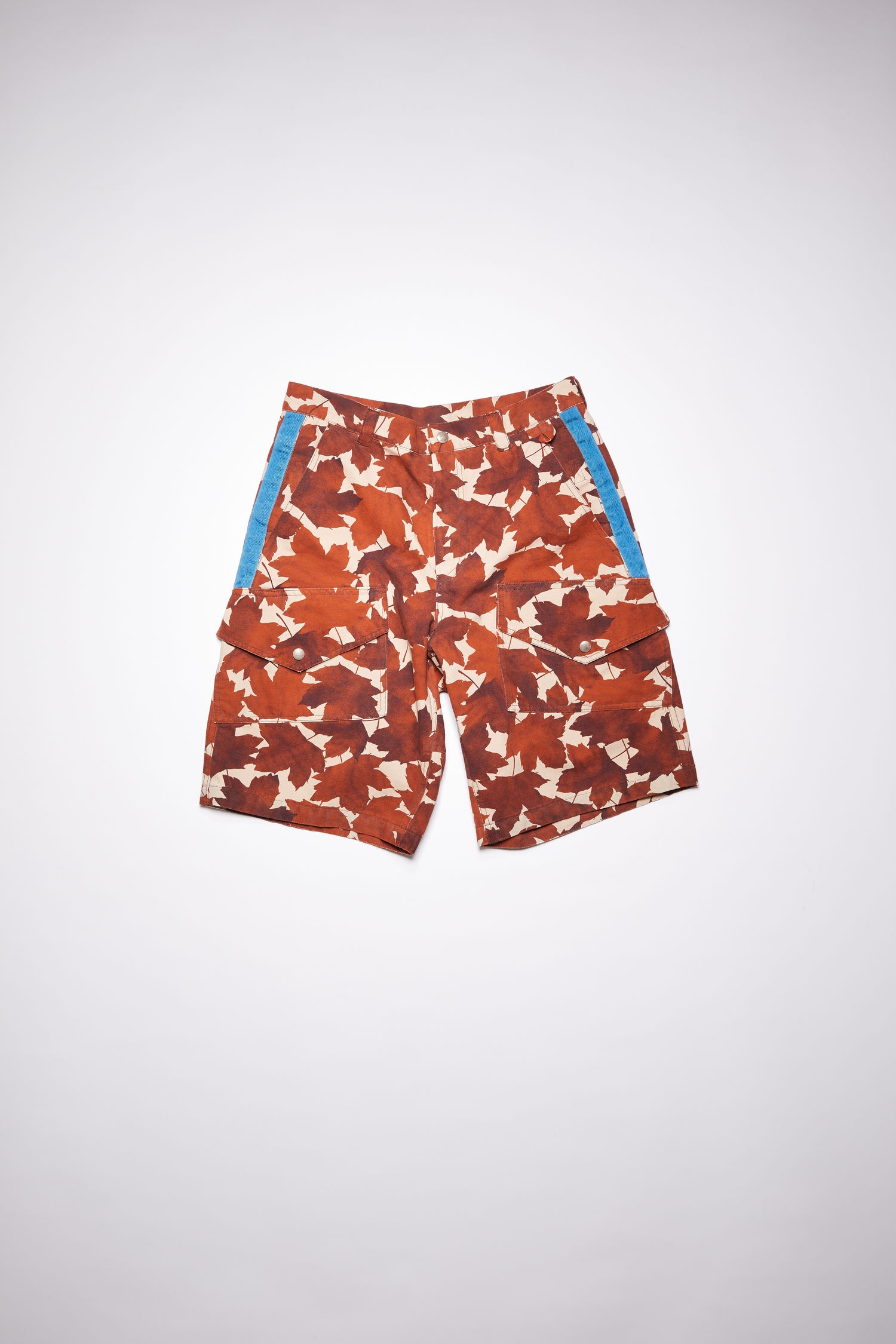 Printed shorts - Rust brown - 4