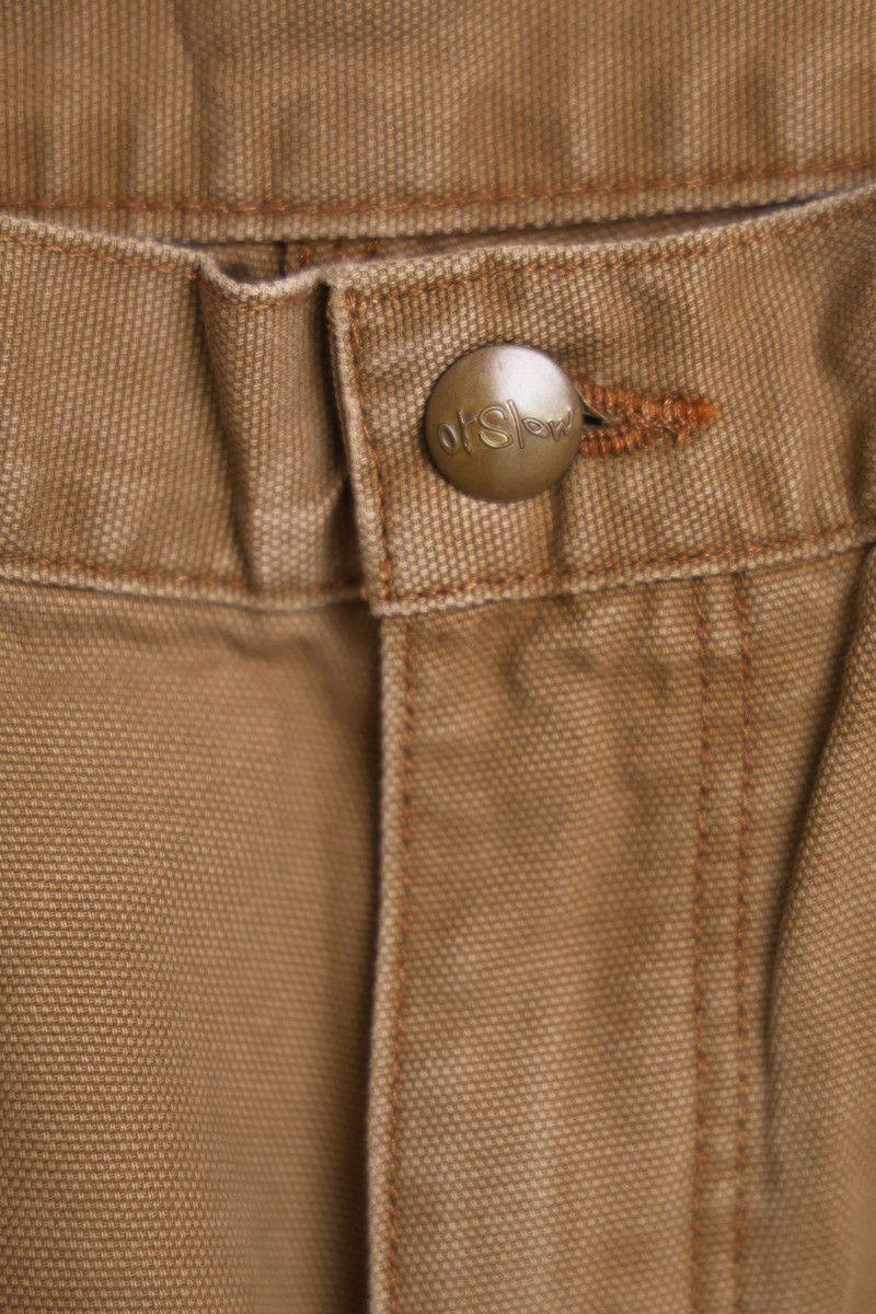 orSlow Dad's Fit Painter Pants - Brown outlook