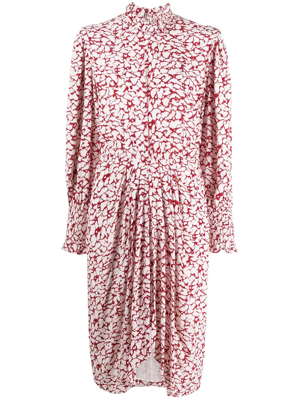 Siloe printed midi dress - 1