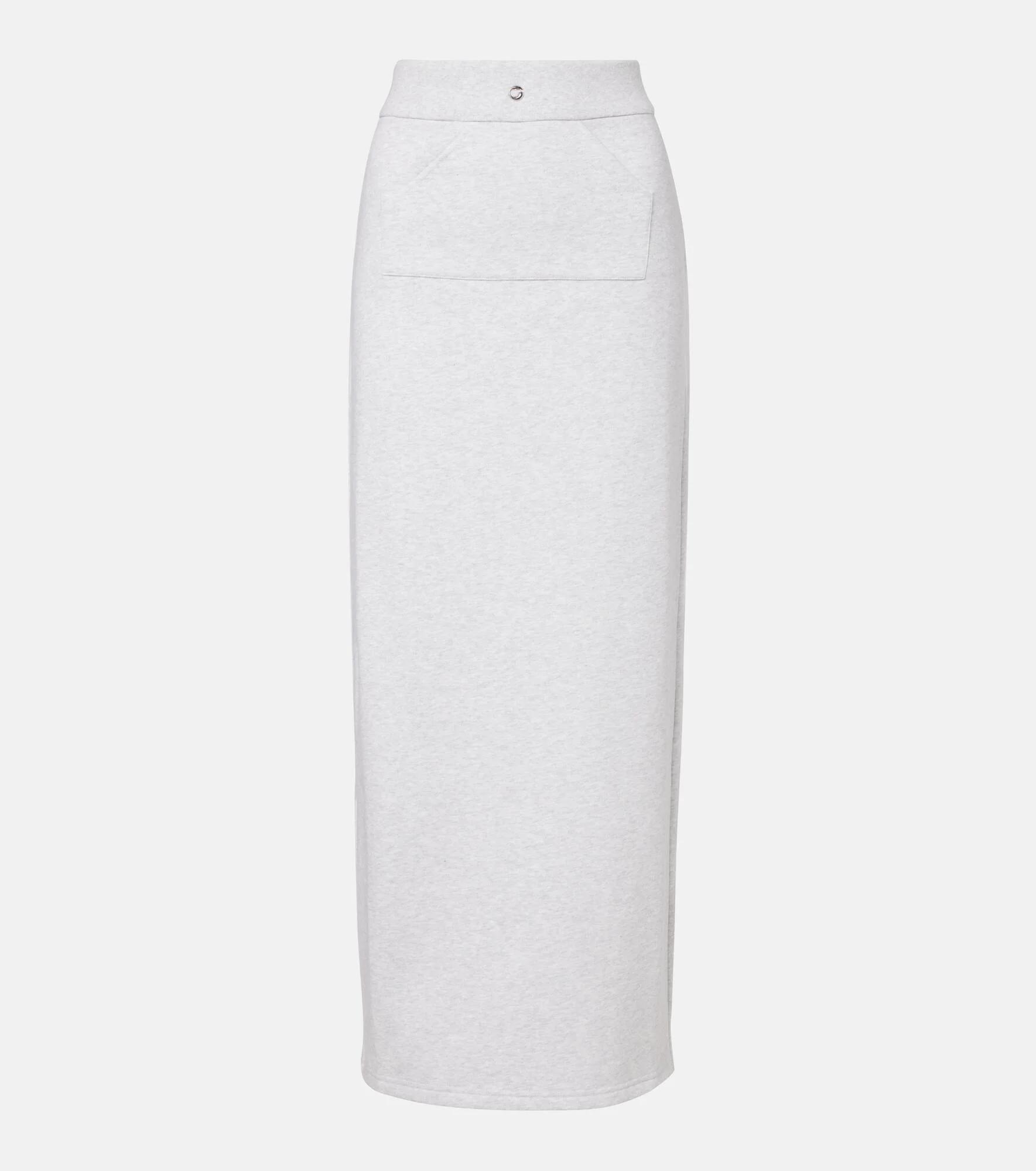 Cotton-blend maxi skirt - 1