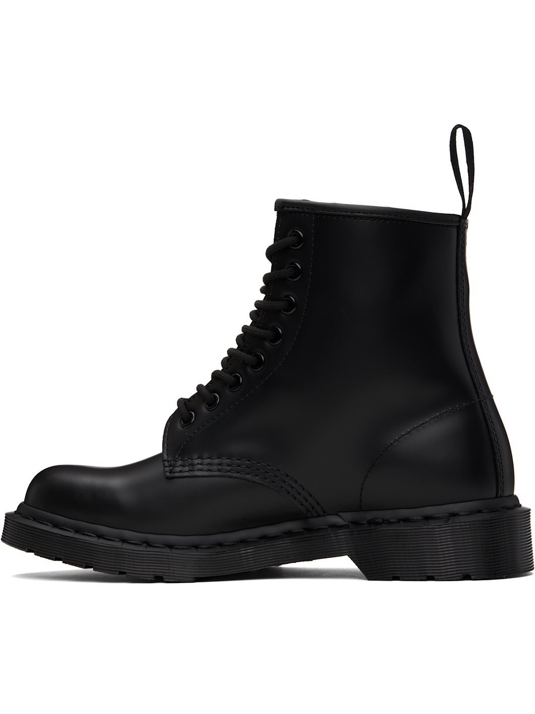 Black 1460 Mono Smooth Leather Boots - 3