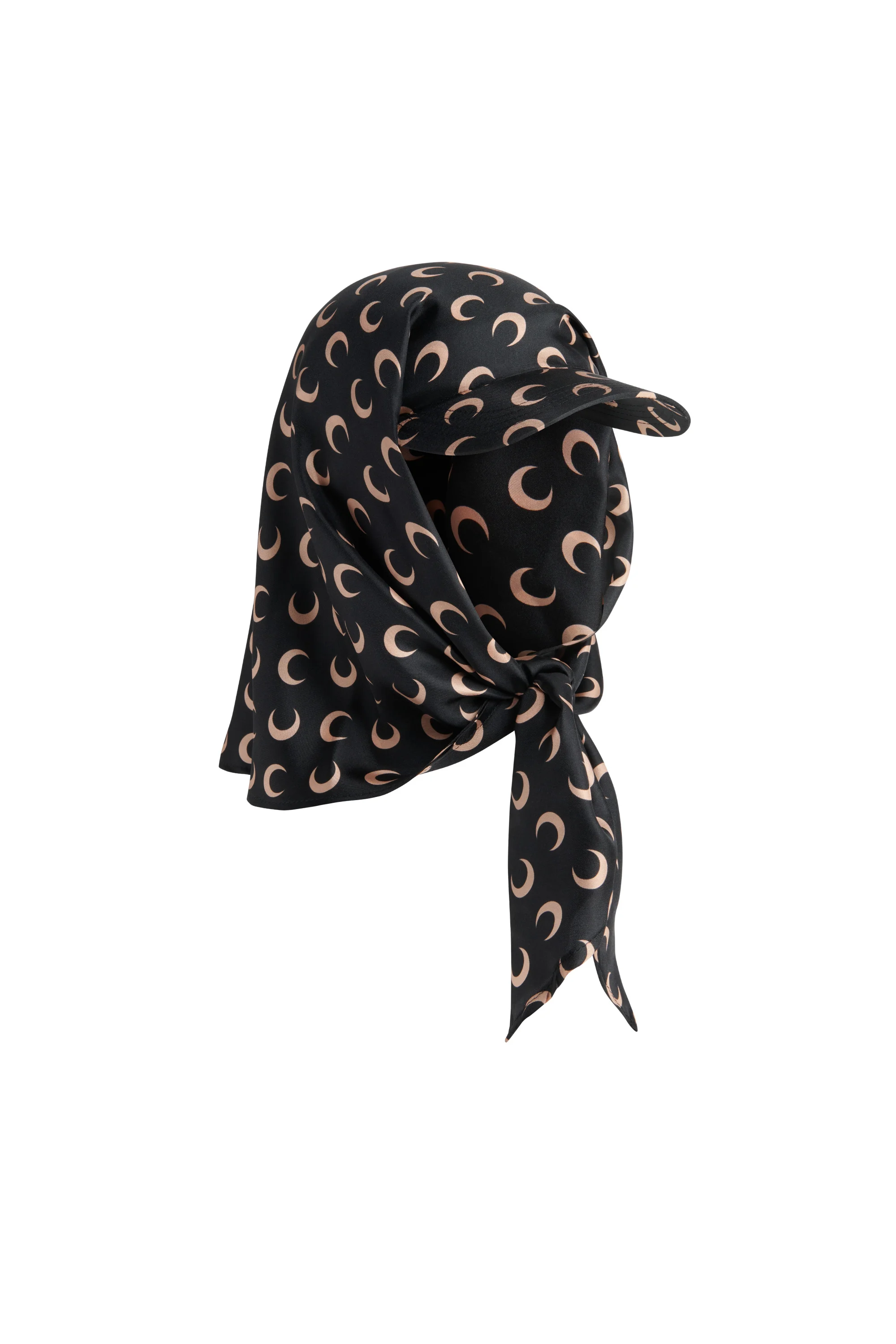 Moon Silk Veiled Cap - 1