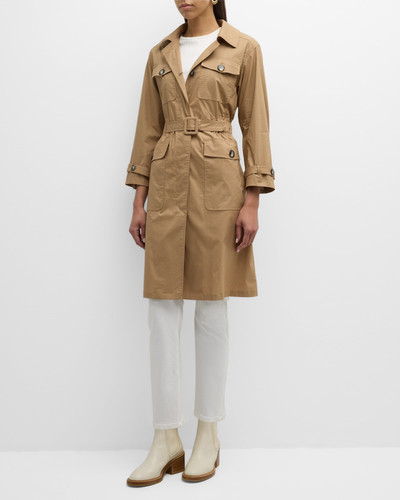Herno Cotton Stretch Patch Pocket Trench Coat outlook