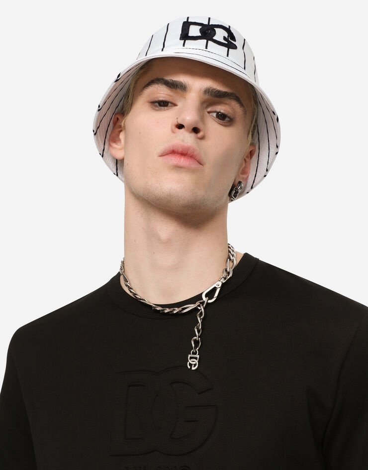Nylon bucket hat with DG embroidery - 2
