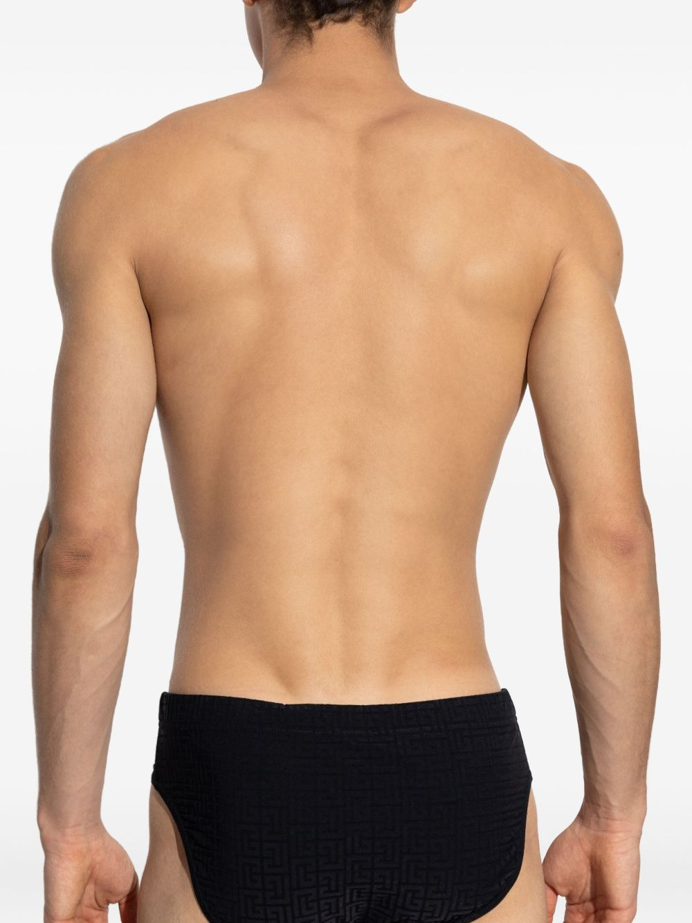 drawstring swim briefs - 4