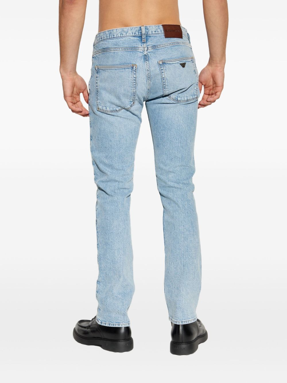 logo-motif jeans - 4