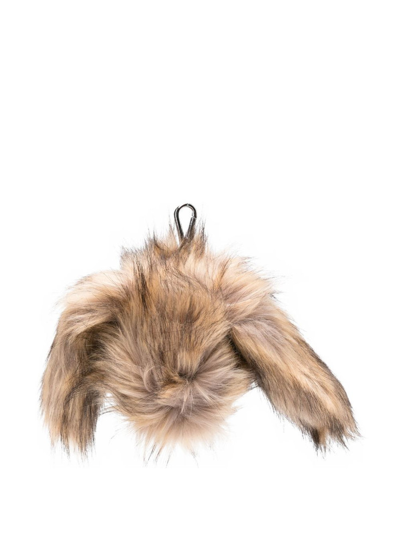 faux-fur coin purse 1
