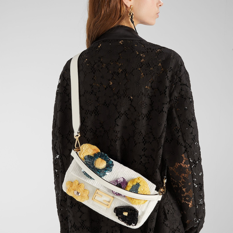 Baguette® Multicolor sequin Sunny Side Flowers bag 7