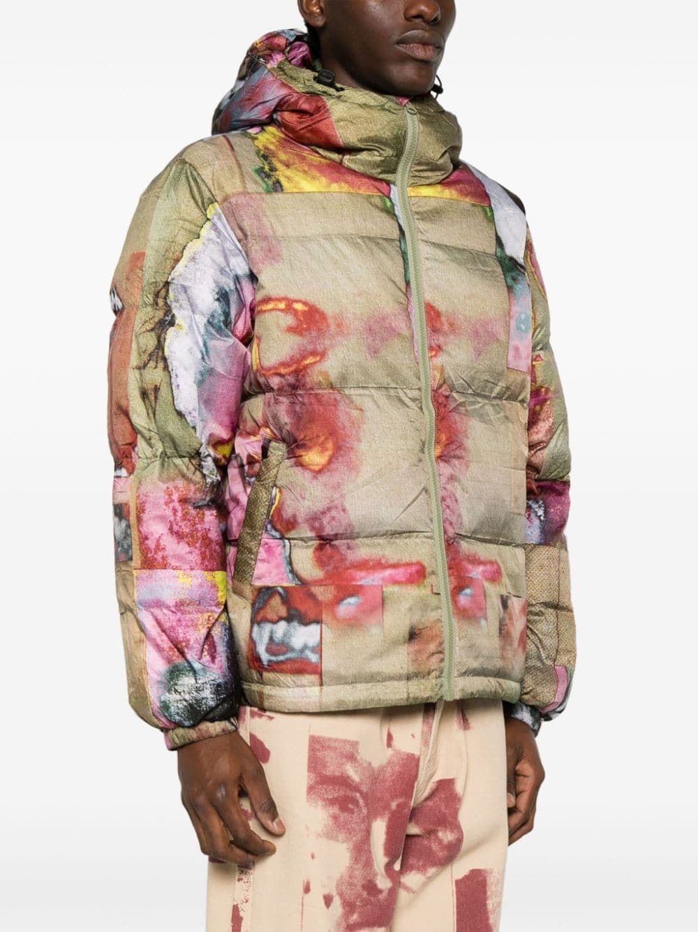 Faces Collage jacket - 3