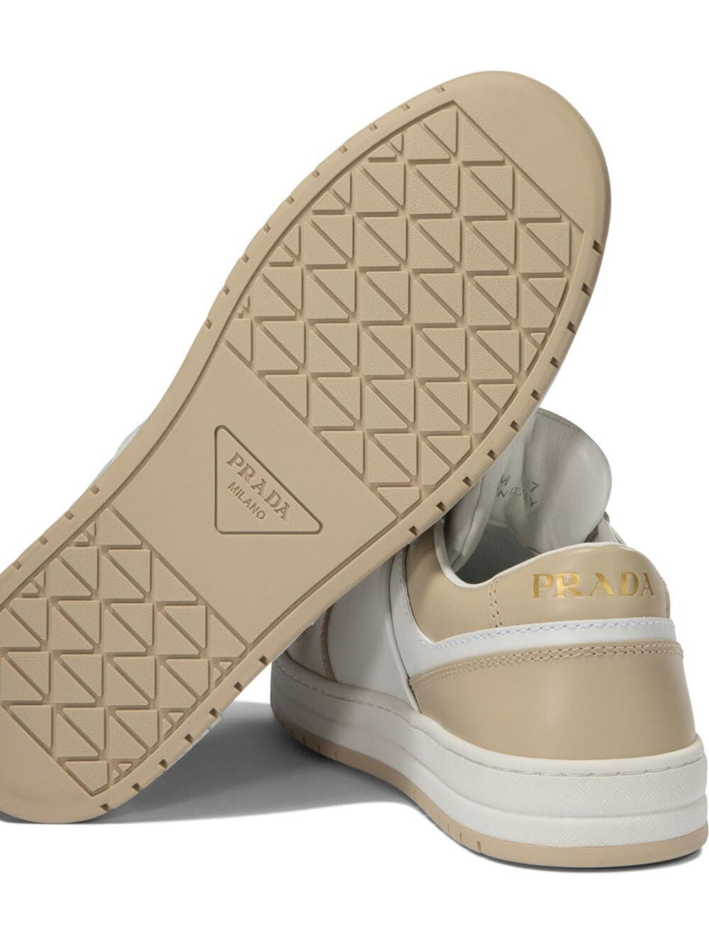 Prada Women Downtown Two-Tone Sneakers - 5