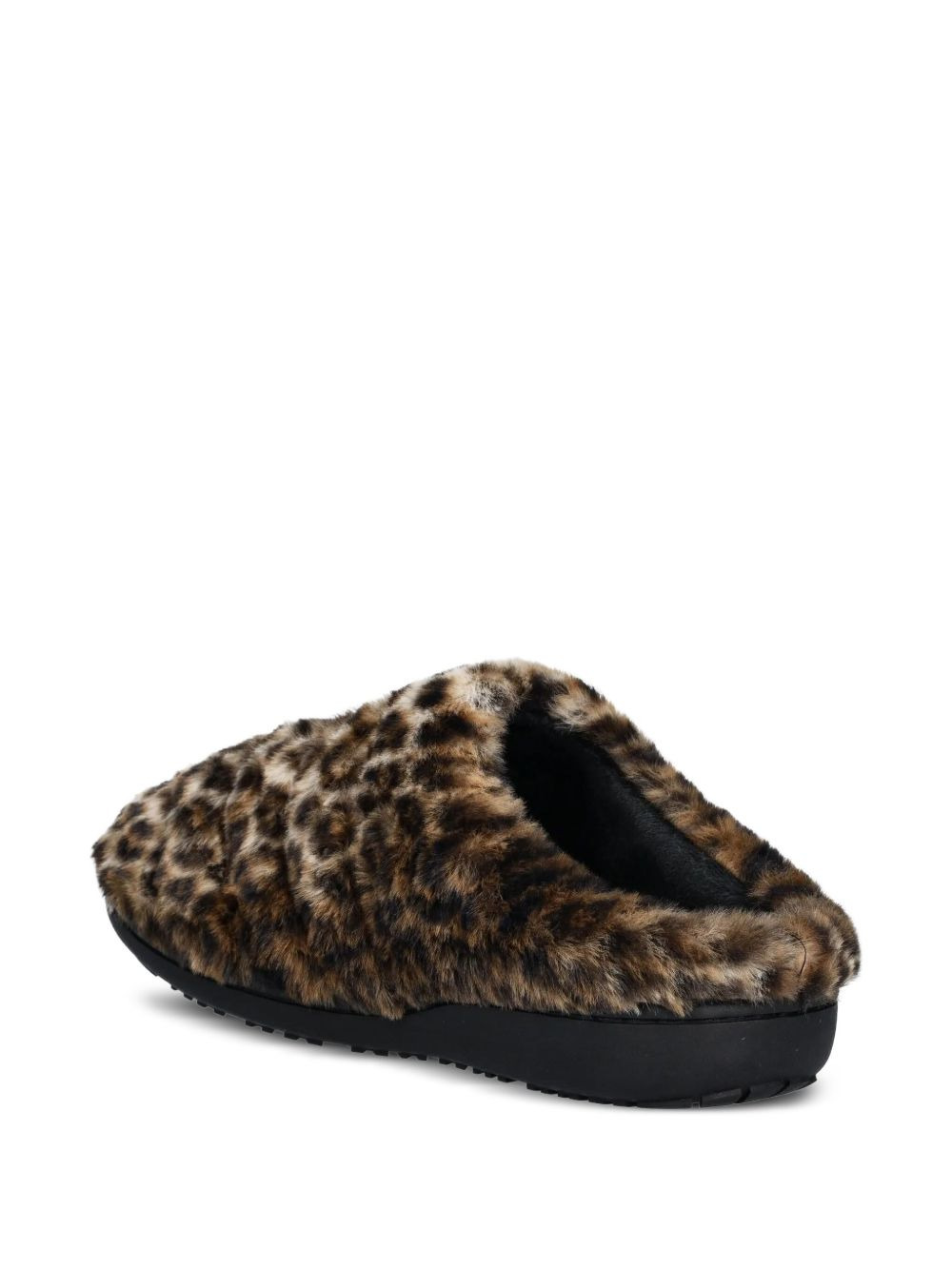 leopard-print slippers - 4