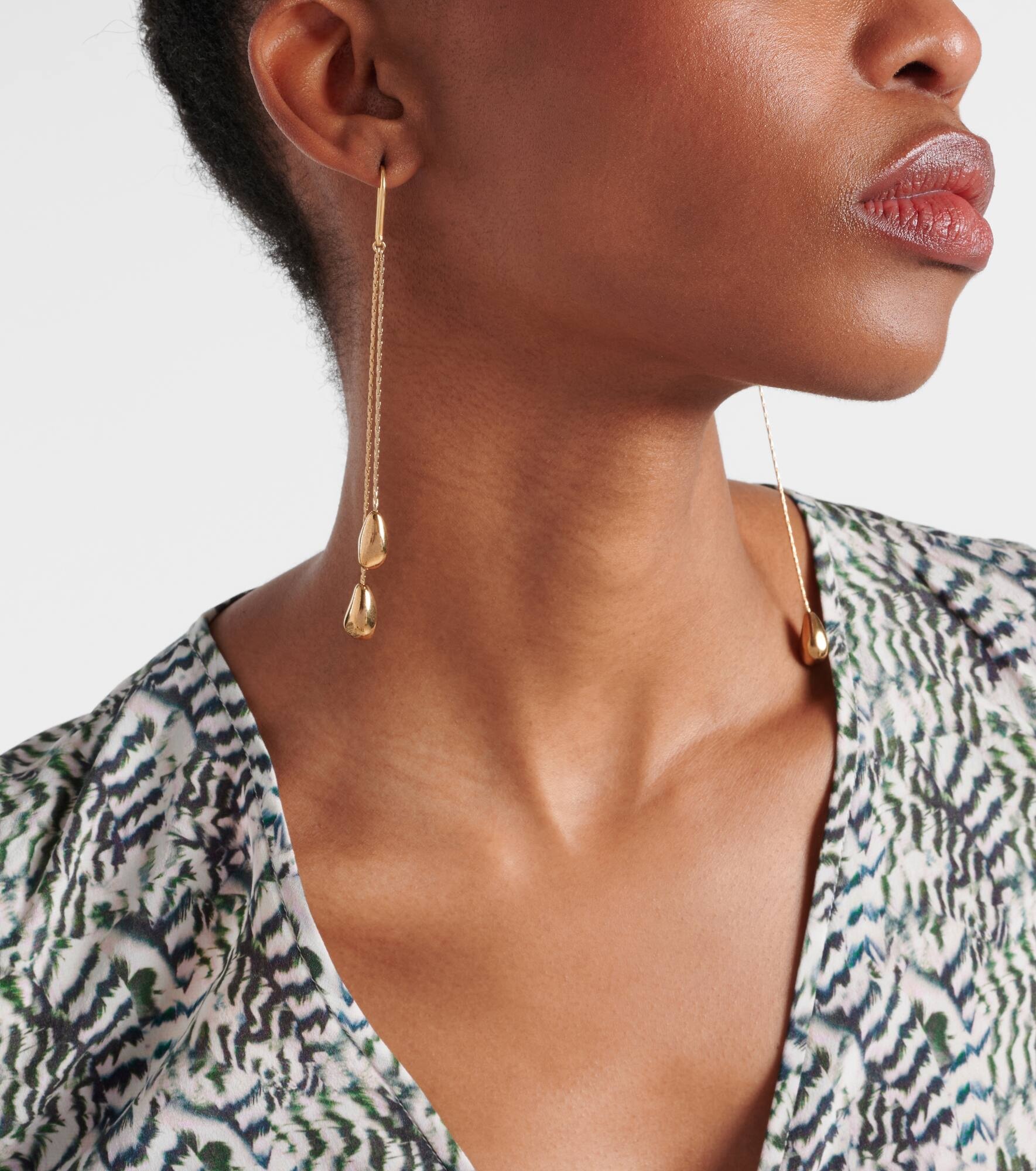Mismatched pendant earrings - 3