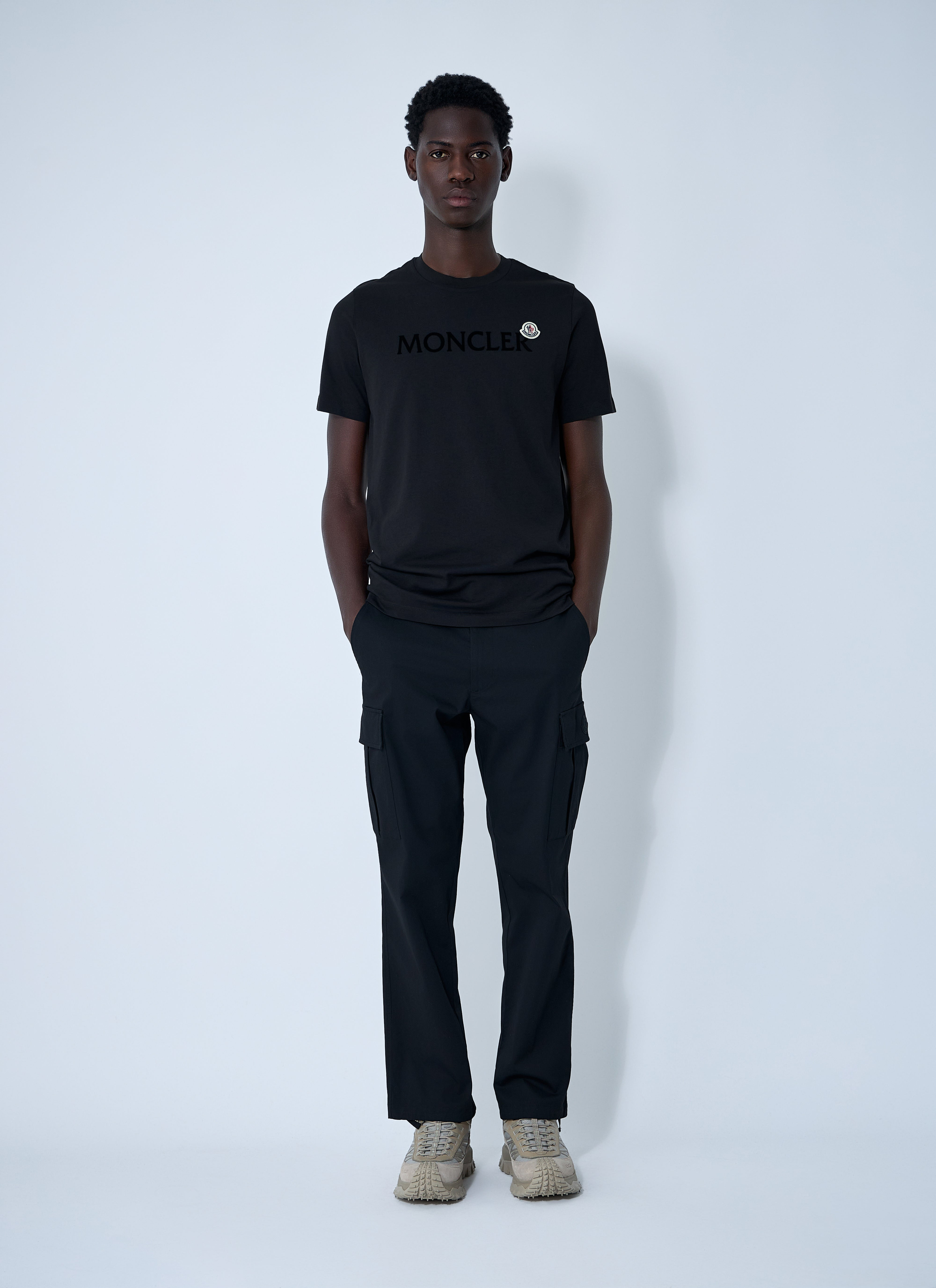 Moncler Men Logo Motif T-Shirt - 2