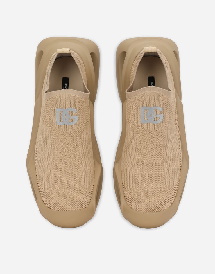 Stretch mesh Wave slip-on sneakers - 4