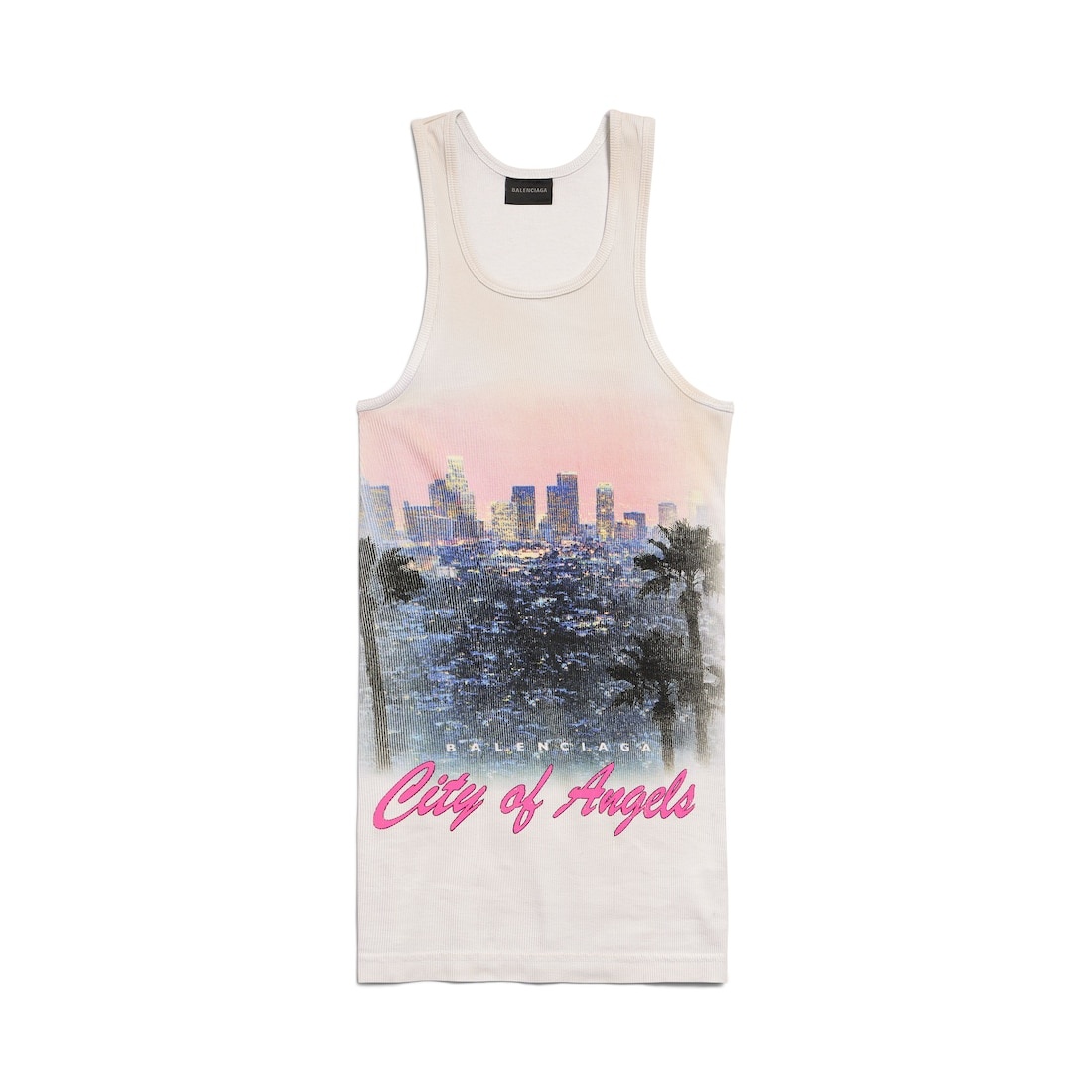 Women's City Of Angels Tank Top in Dirty White - 1
