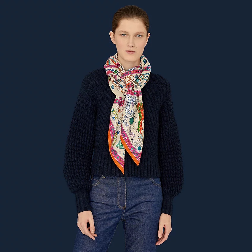 Peuple du Vent shawl 140 - 2
