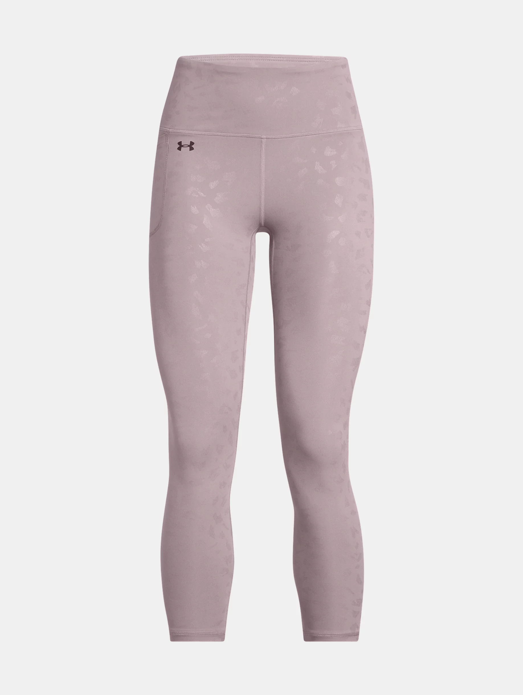Women's UA Motion Gloss Printed Ankle Leggings - 1