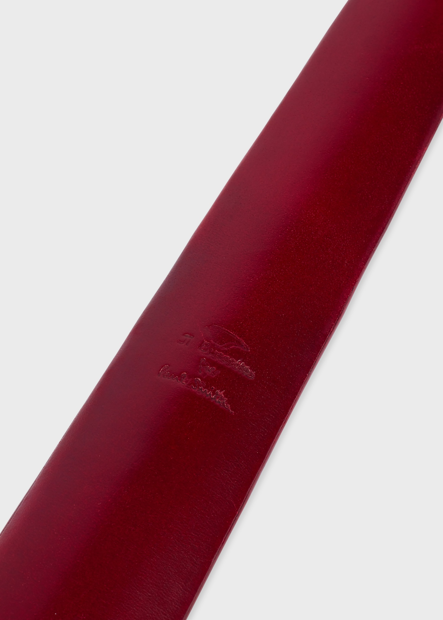 Il Bussetto for Paul Smith - Tibetan Red Leather Big Shoehorn - 4