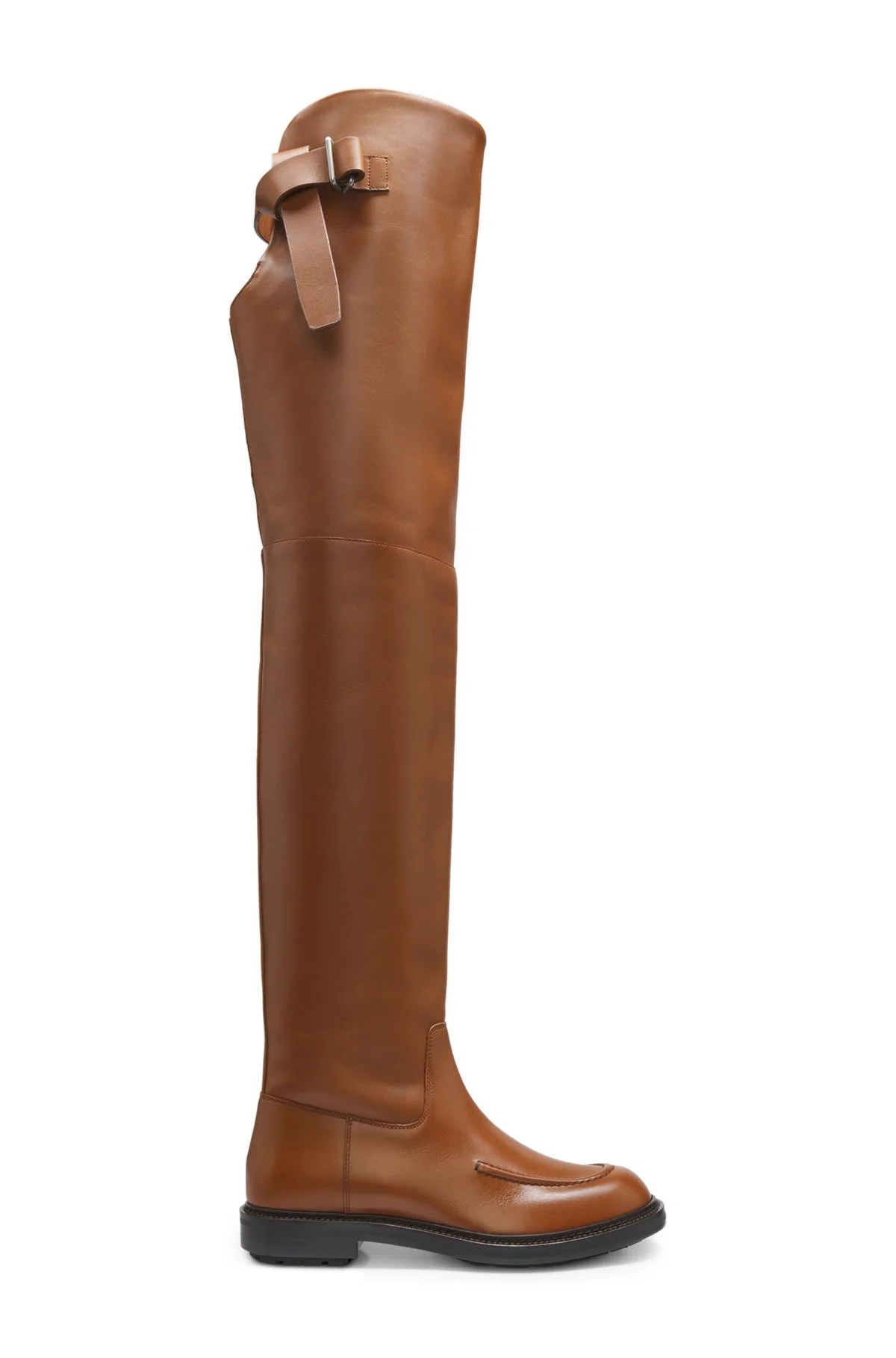 OVER-THE-KNEE LEATHER BOOTS - 1