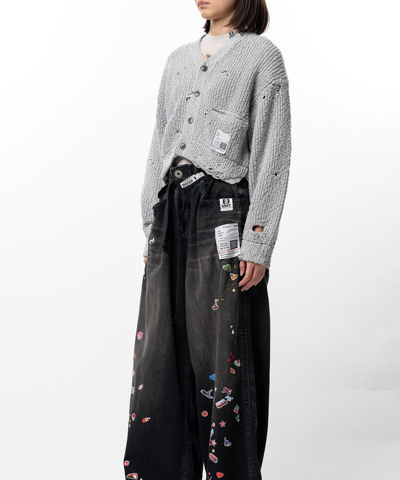 Sun Faded Like Knit Cardigan 11
