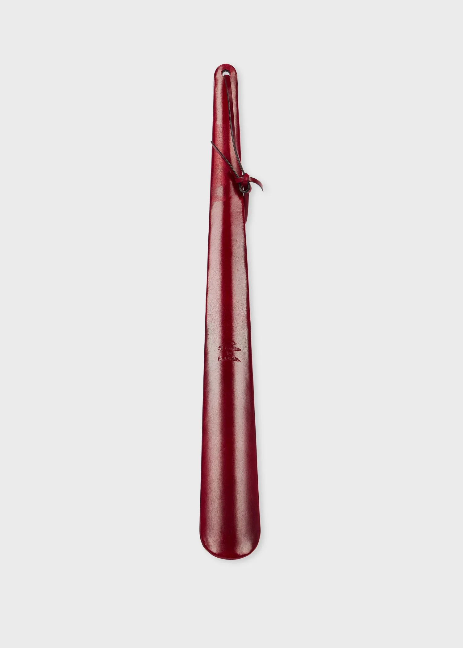 Il Bussetto for Paul Smith - Tibetan Red Leather Big Shoehorn - 1
