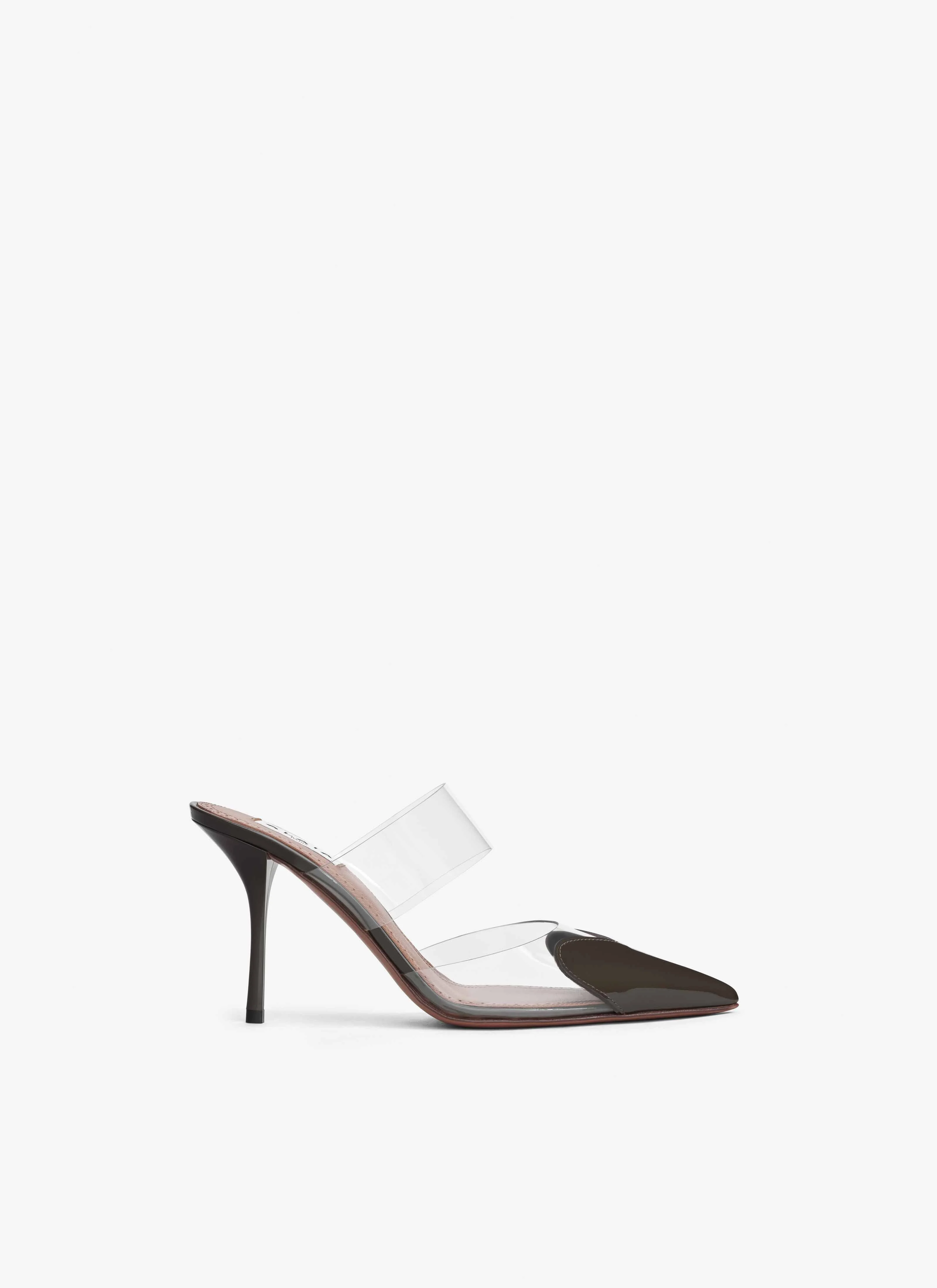 LE CŒUR MULES IN PATENT CALFSKIN - 1