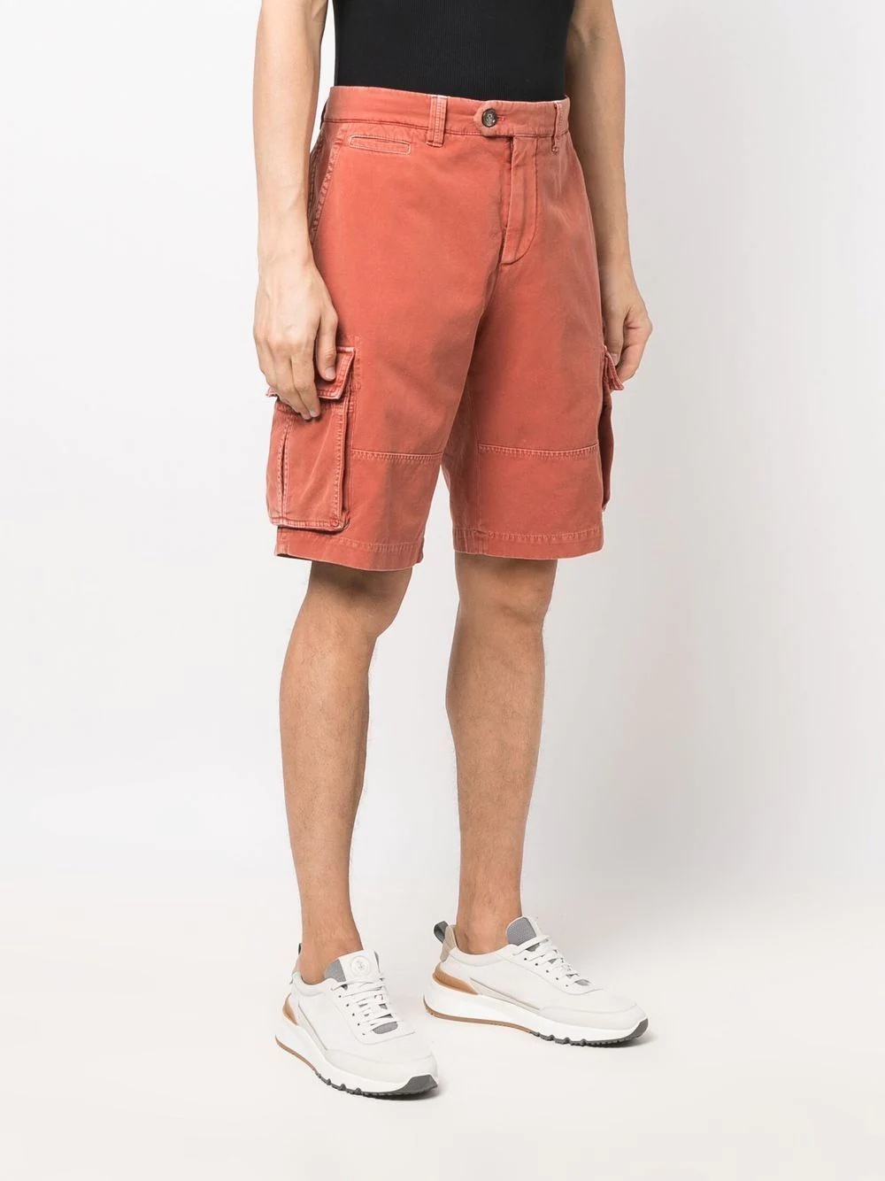 knee-length cargo shorts - 3