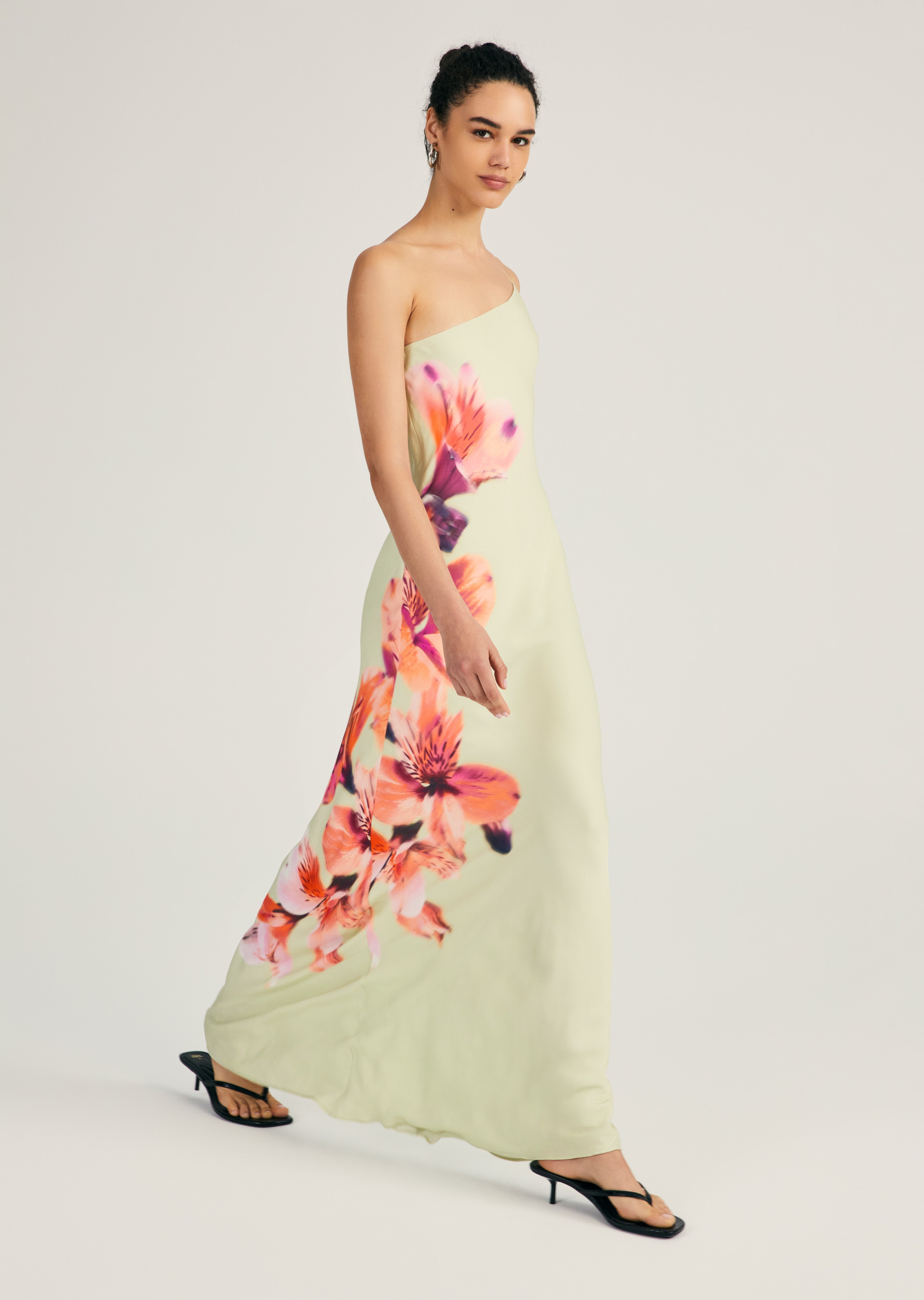 MILOU ONE SHOULDER GOWN - 1