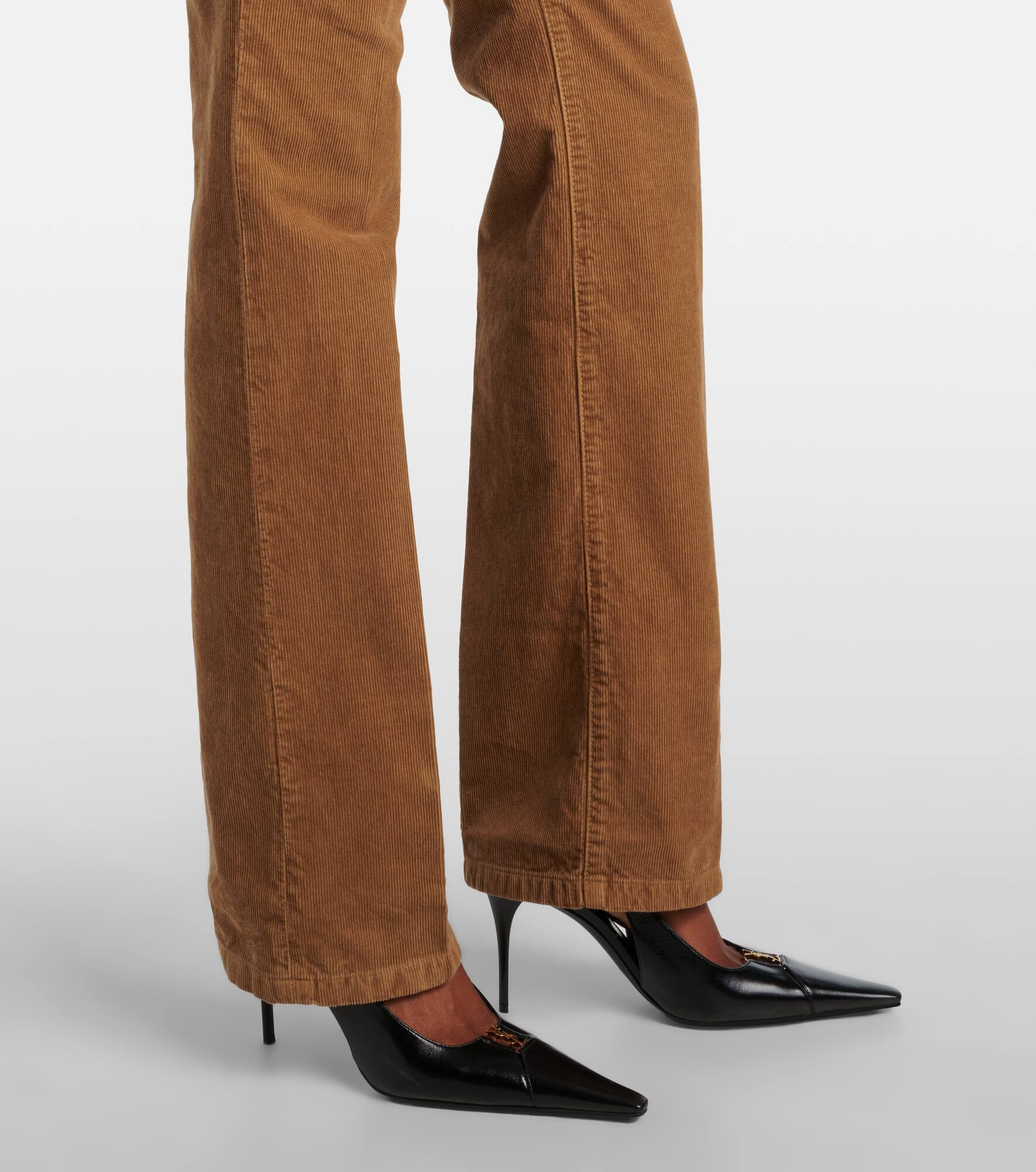 Clyde cotton corduroy wide-leg pants - 5