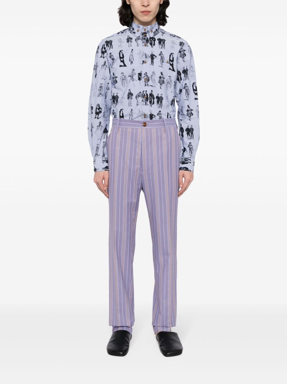 Cruise striped trousers - 2
