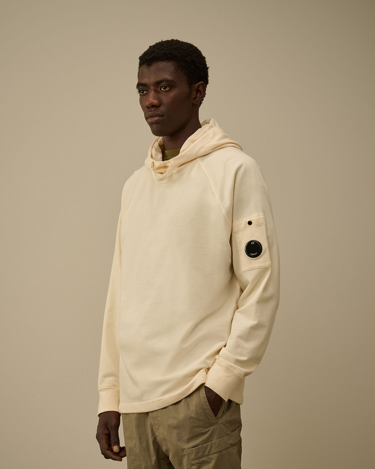 Light Fleece Hooded Lens Sweatshirt - 3