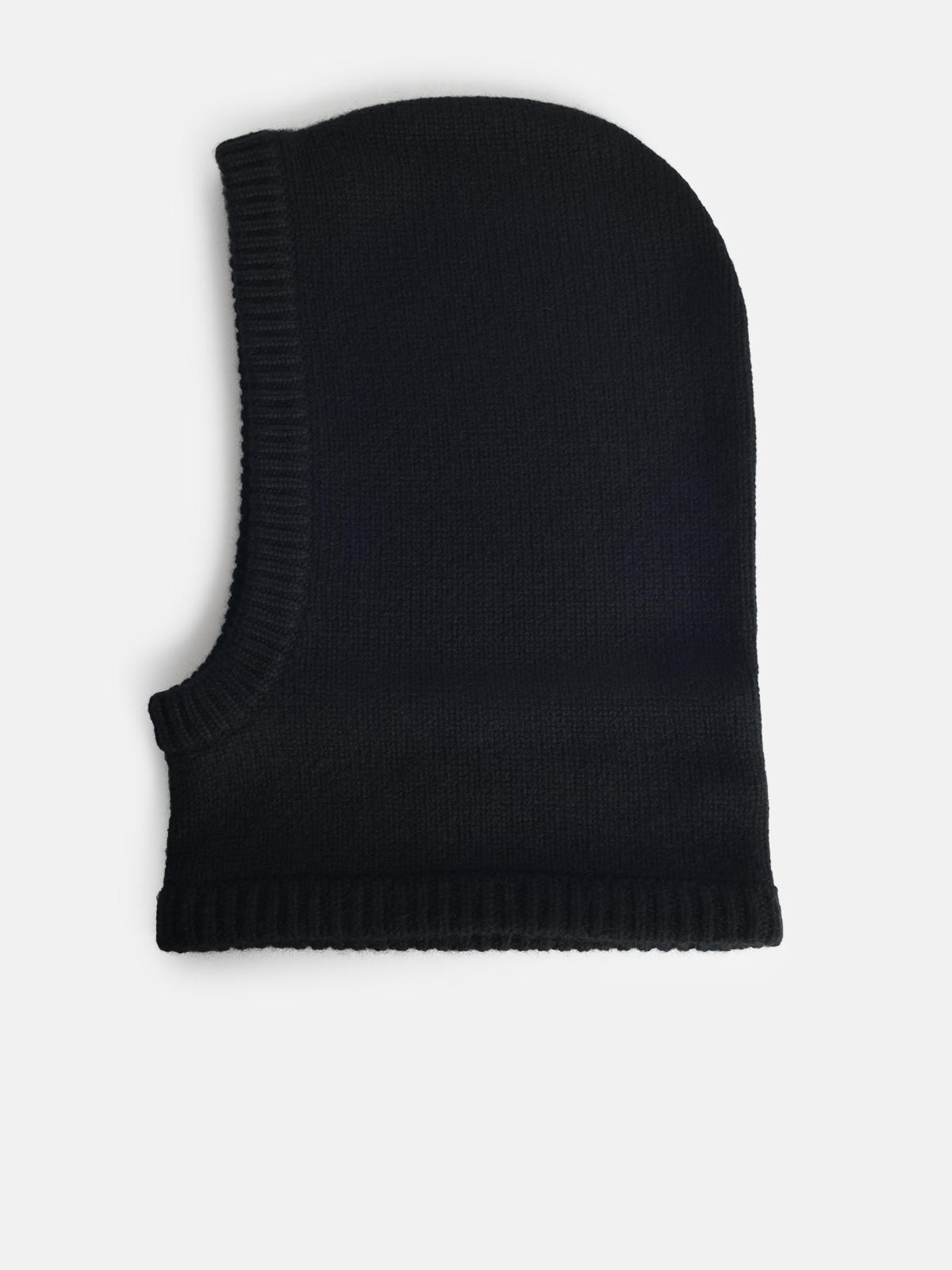 'ASTRI' BLACK CASHMERE BALACLAVA - 2