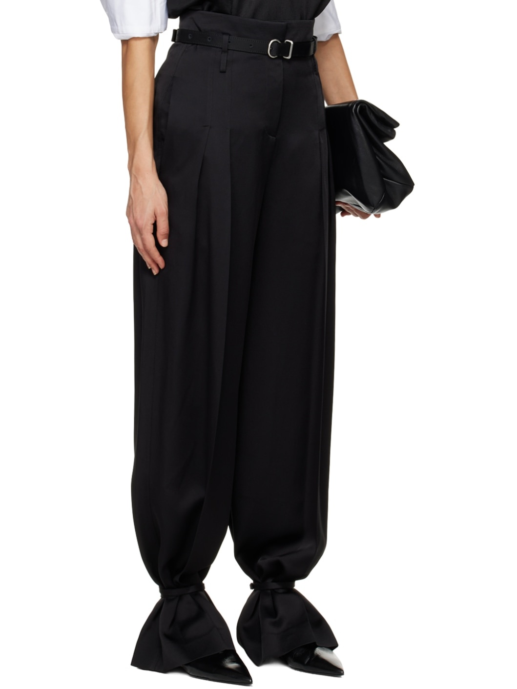 Black Tailored Trousers - 2