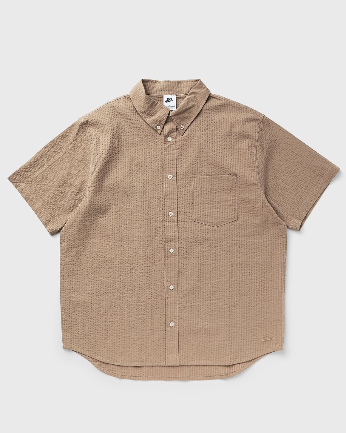 Life Short-Sleeve Seersucker Button-Down Shirt - 1