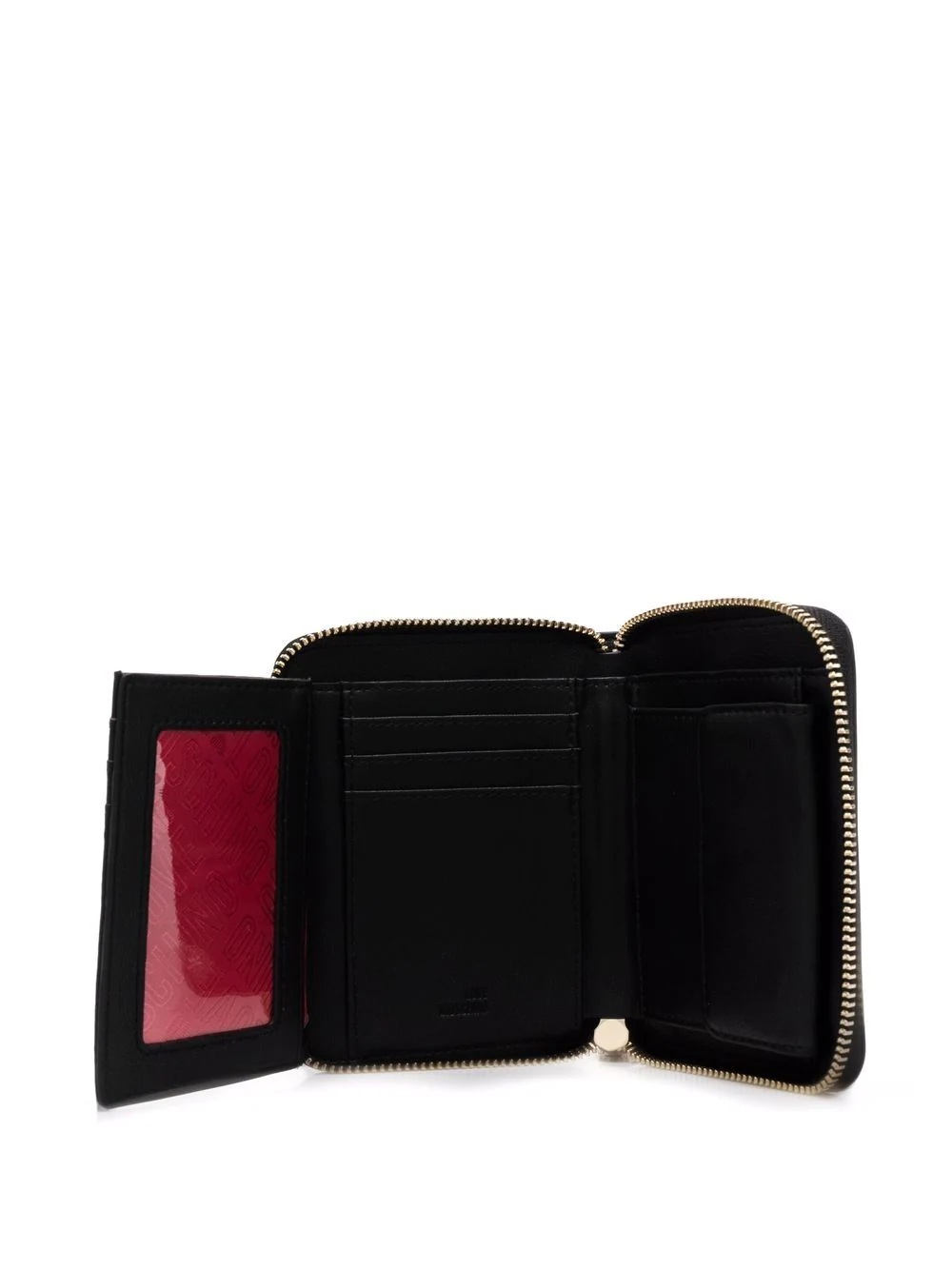 logo-plaque zip-up wallet - 3