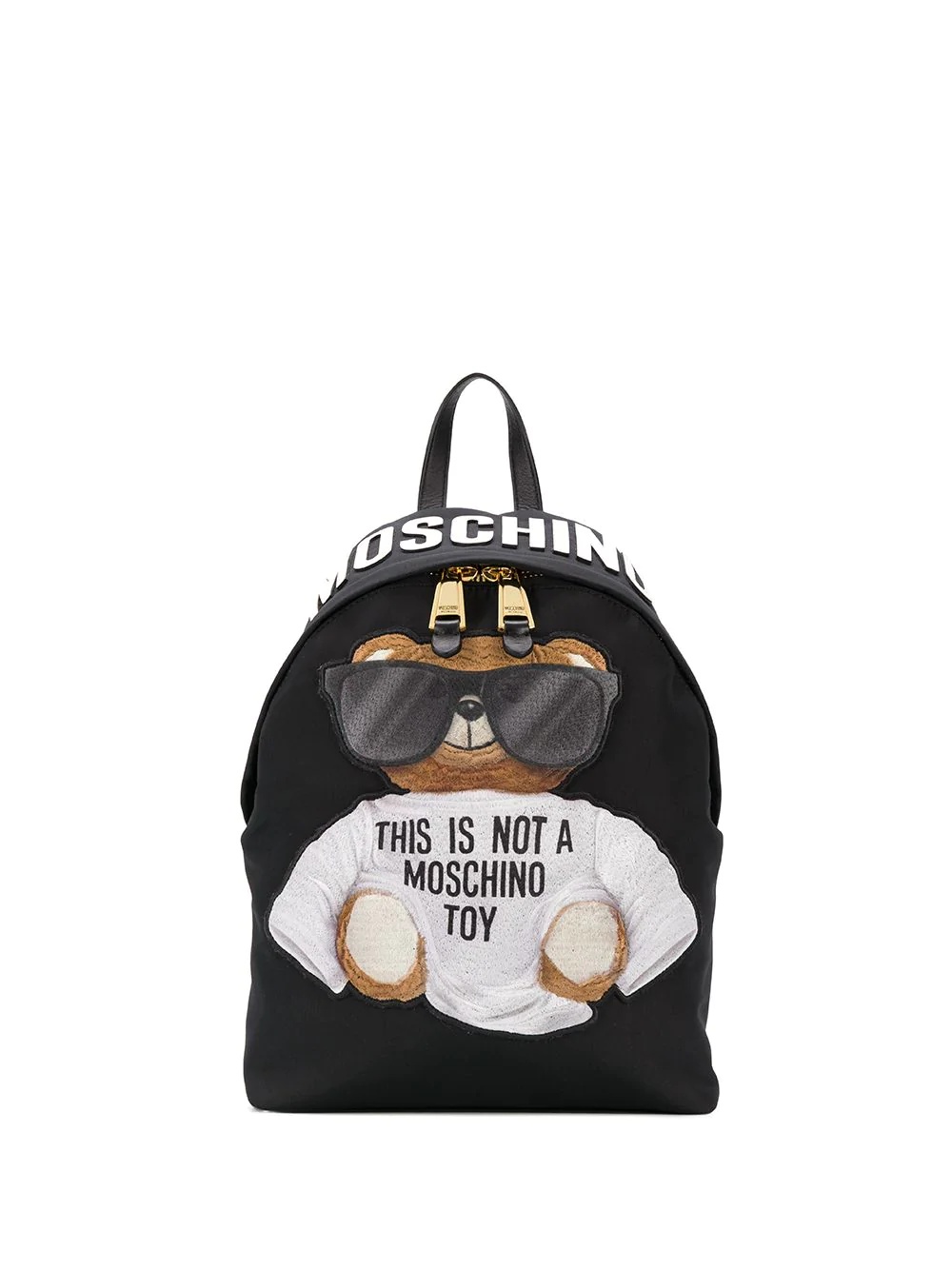 teddy bear logo backpack - 1