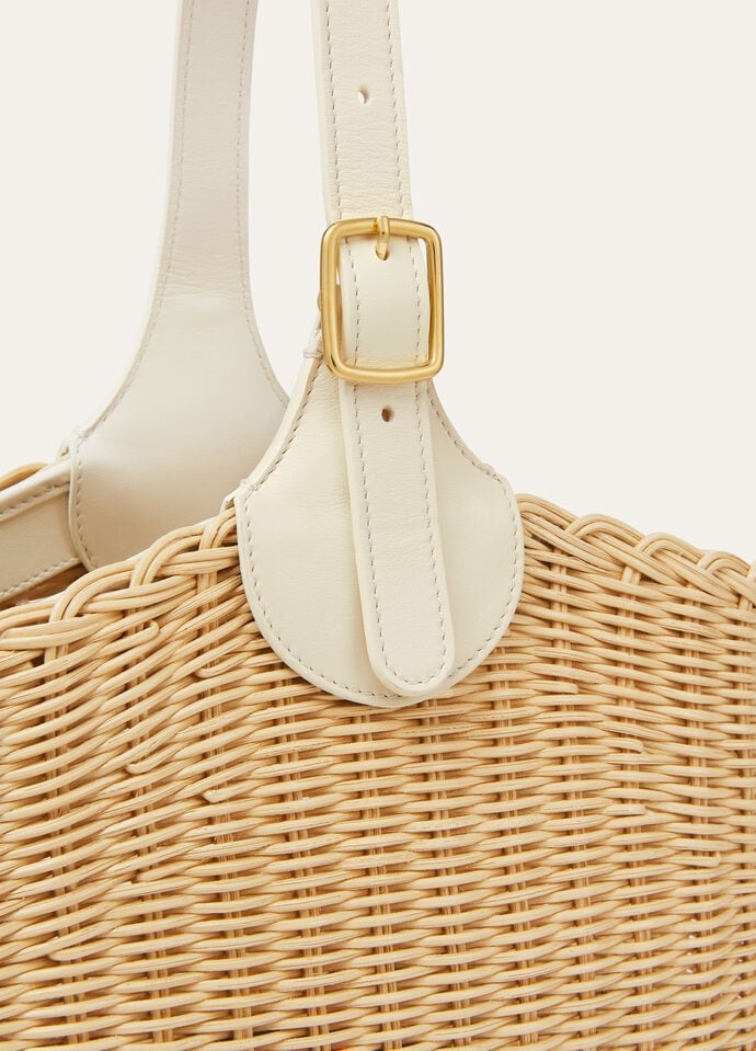 Bobbin Bucket bag wicker - 6
