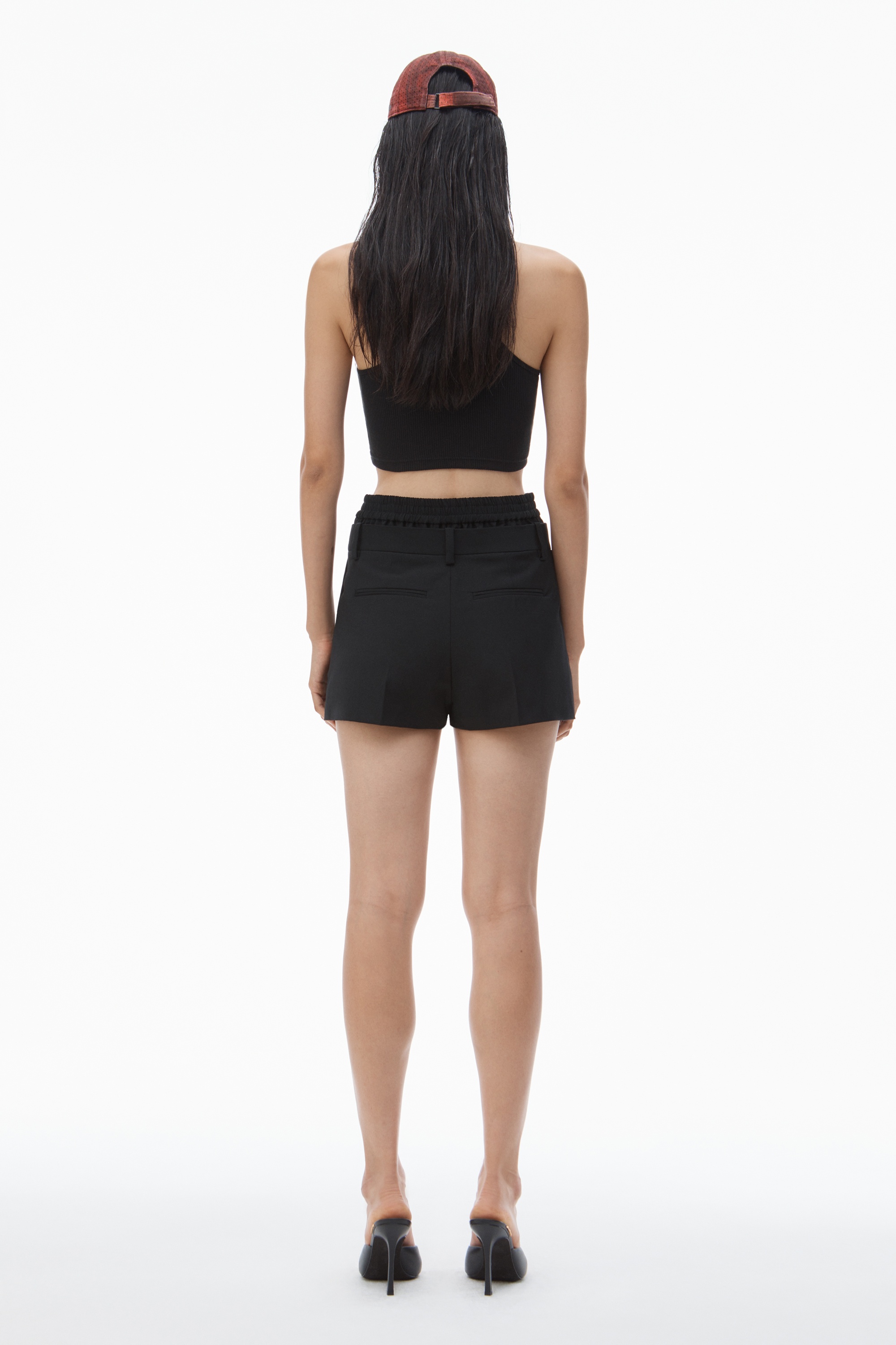 Pre-Styled Pleated Short with Boxer Waistband - 5